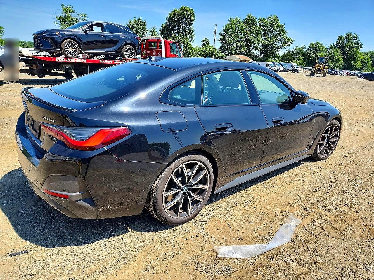 2024 Bmw I4 Edrive 40 Black vin: WBY73AW04RFS37411