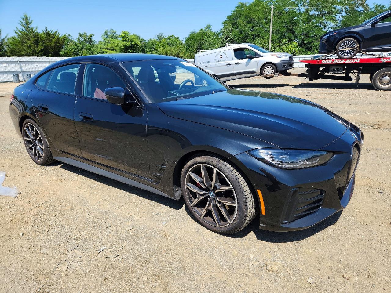 2024 Bmw I4 Edrive 40 Black vin: WBY73AW04RFS37411