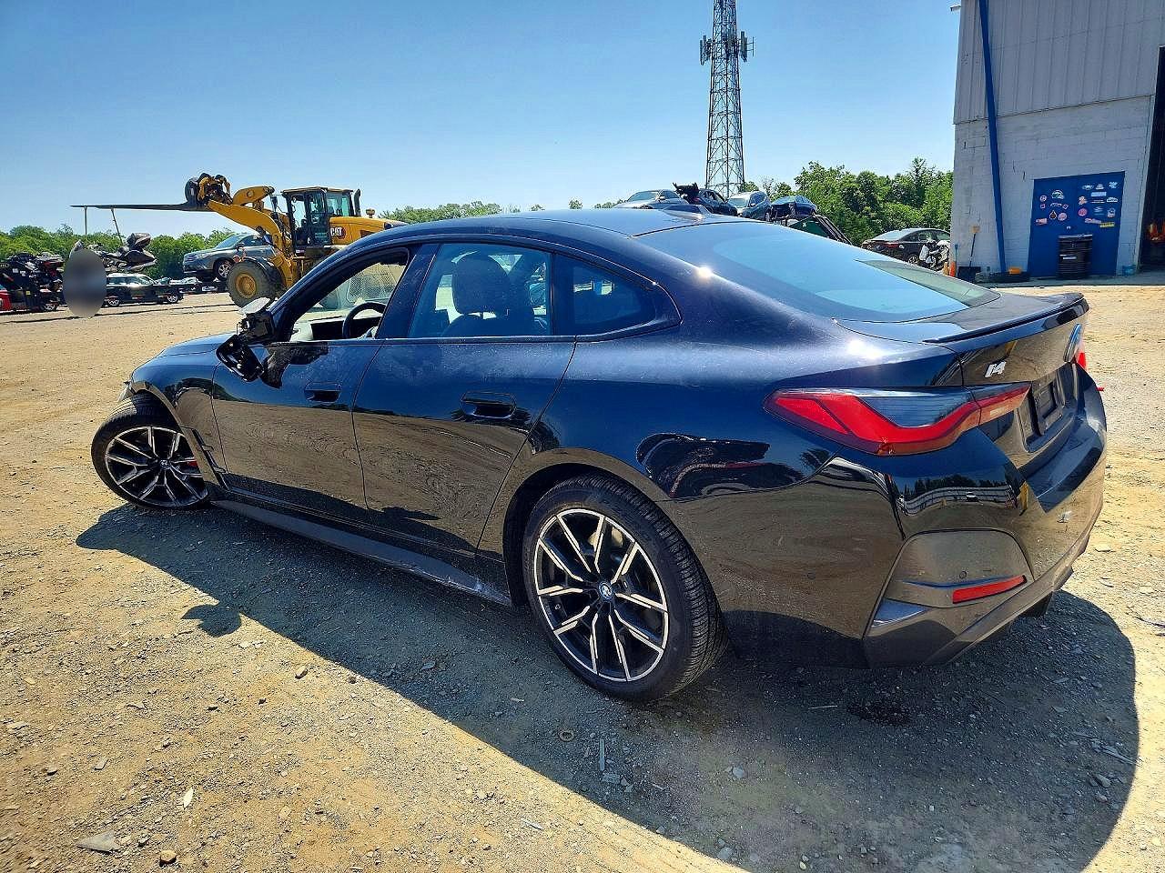 2024 Bmw I4 Edrive 40 Black vin: WBY73AW04RFS37411