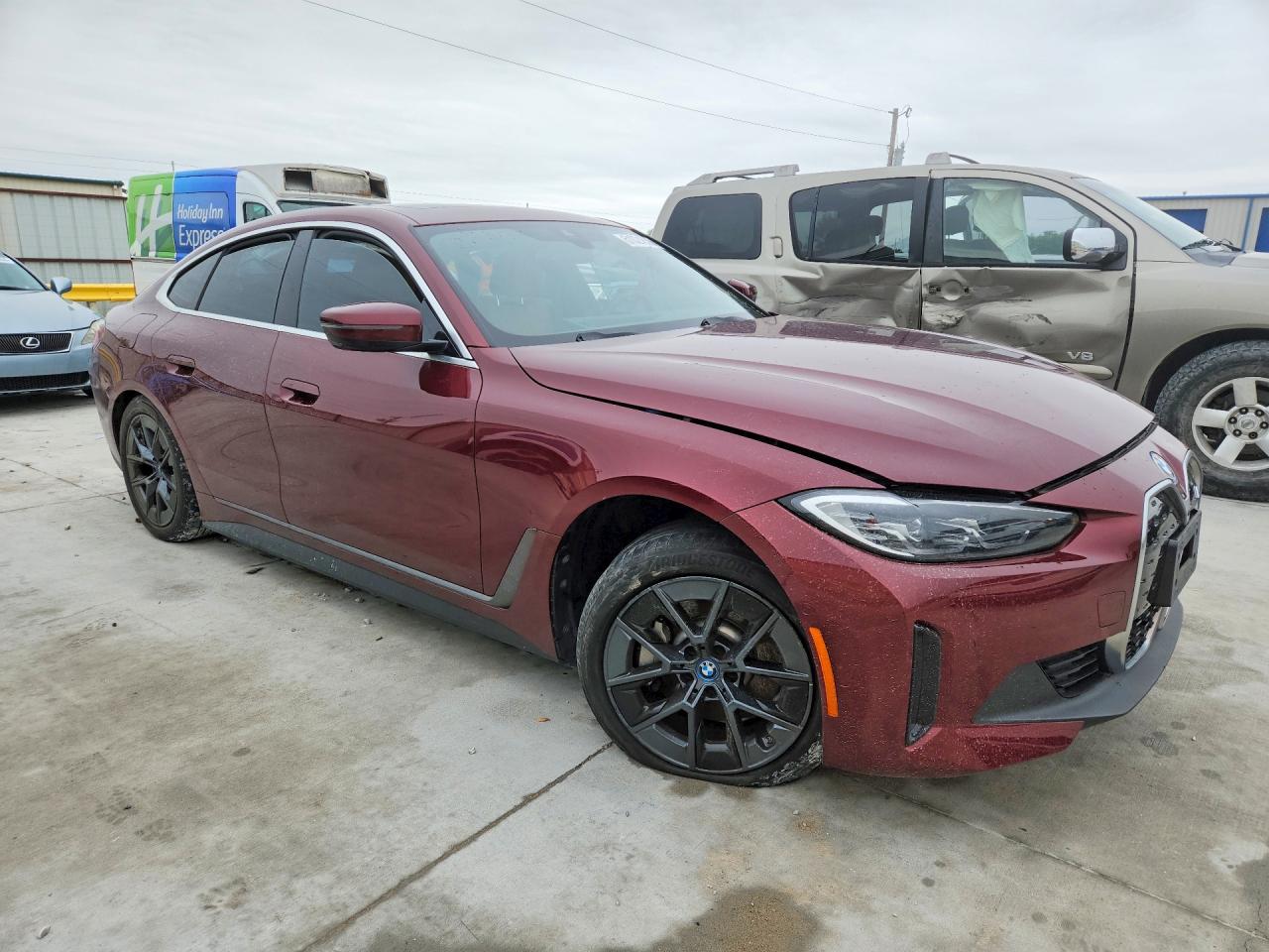 2024 Bmw I4 Edrive 40 Maroon vin: WBY73AW08RFS33572
