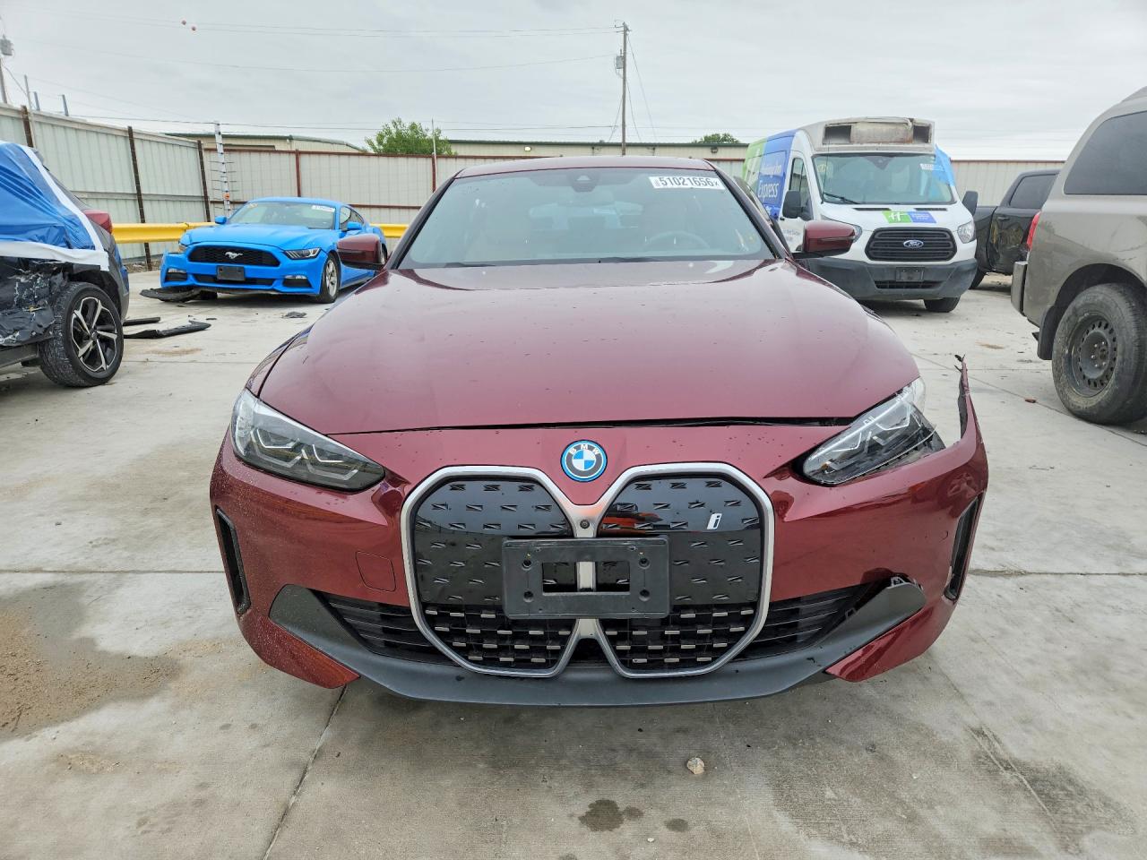 2024 Bmw I4 Edrive 40 Maroon vin: WBY73AW08RFS33572