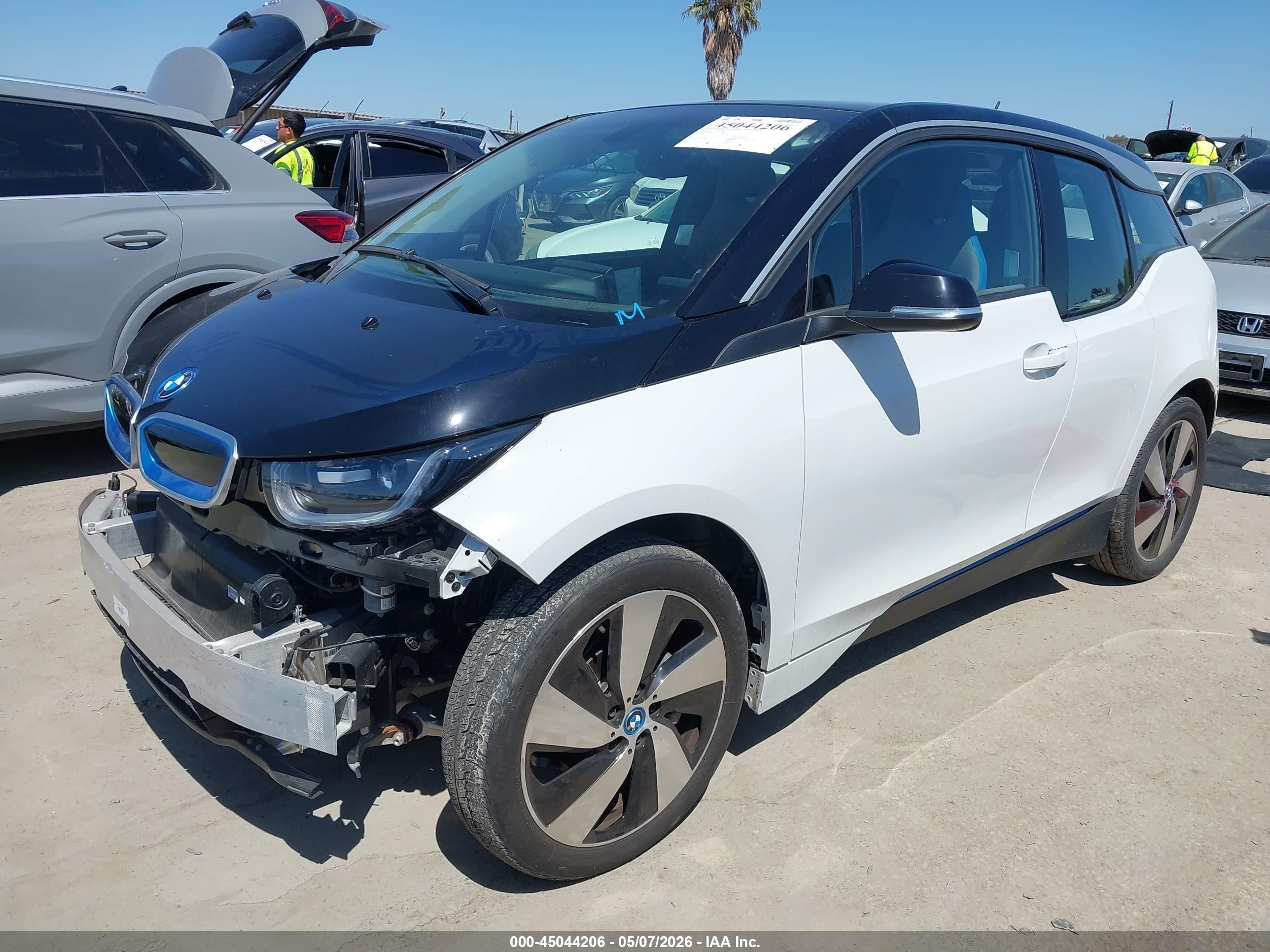 2019 Bmw I3 120ah W/range Extender Белый vin: WBY8P4C53K7D37108