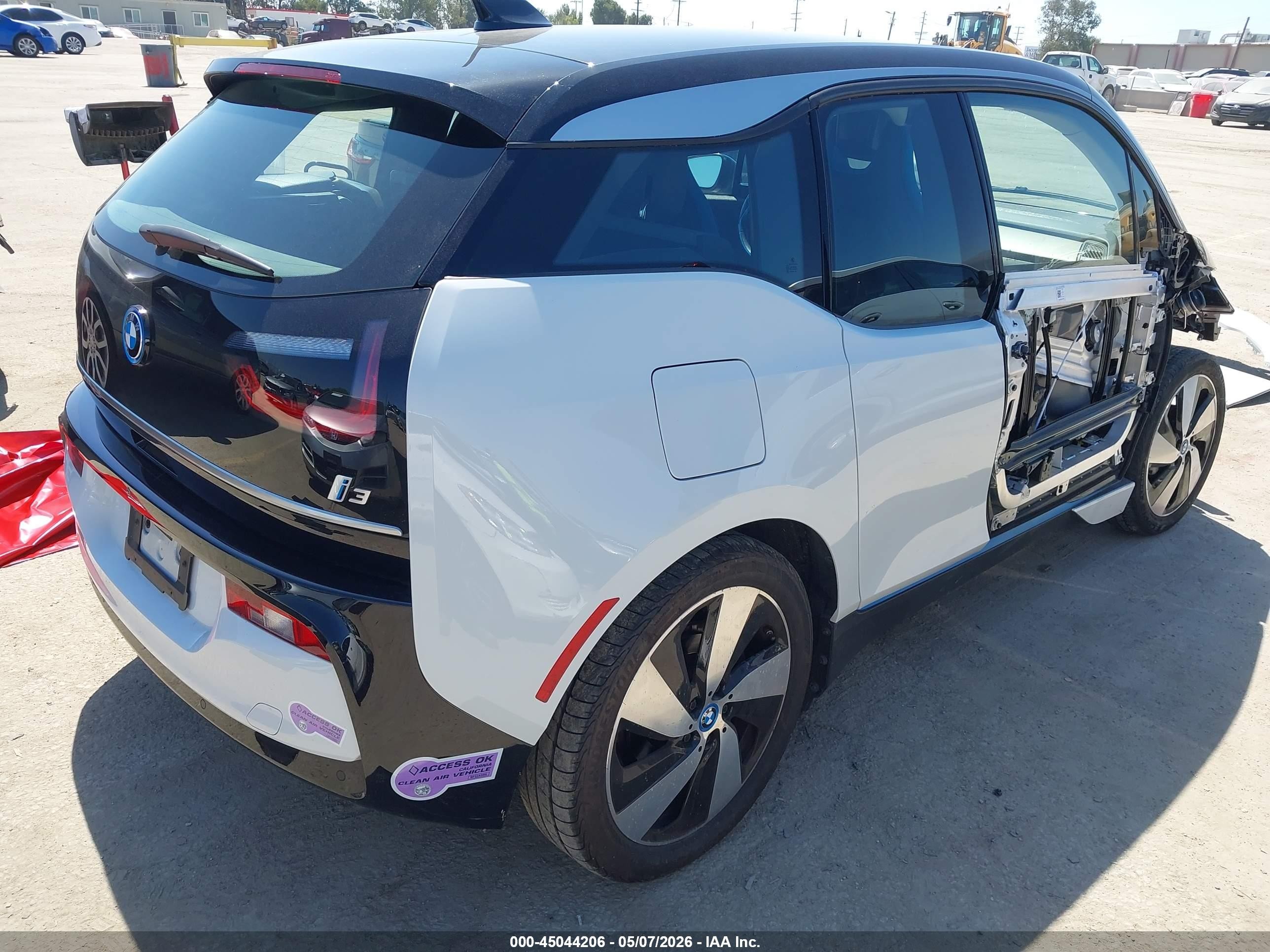 2019 Bmw I3 120ah W/range Extender Белый vin: WBY8P4C53K7D37108