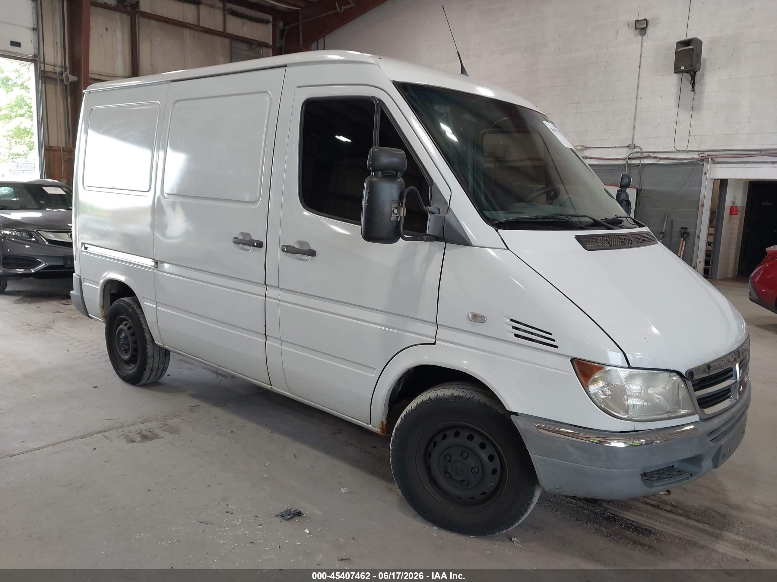 2006 Dodge Sprinter Van 2500 Hc White vin: WD0PD144265938266