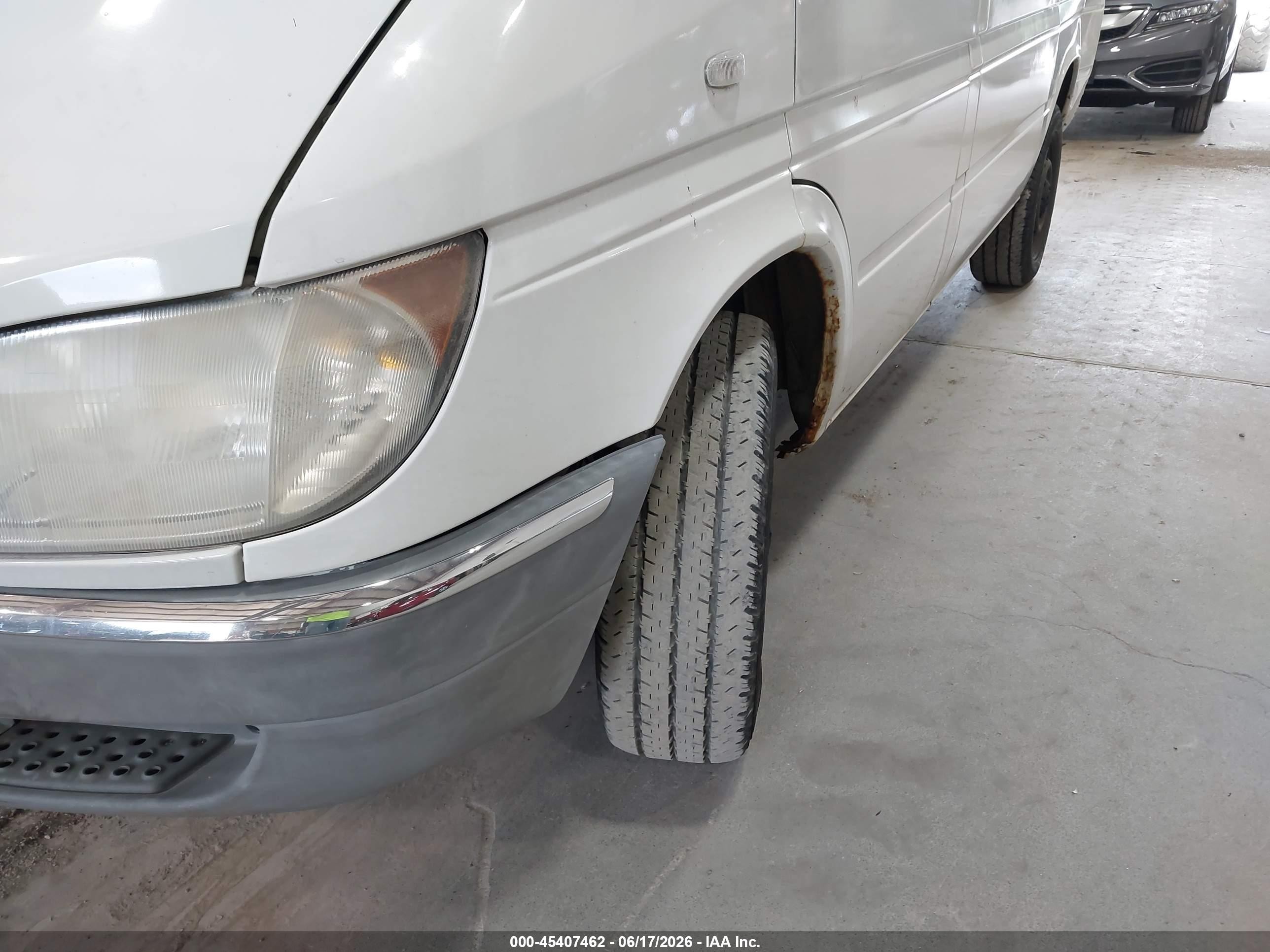 2006 Dodge Sprinter Van 2500 Hc White vin: WD0PD144265938266