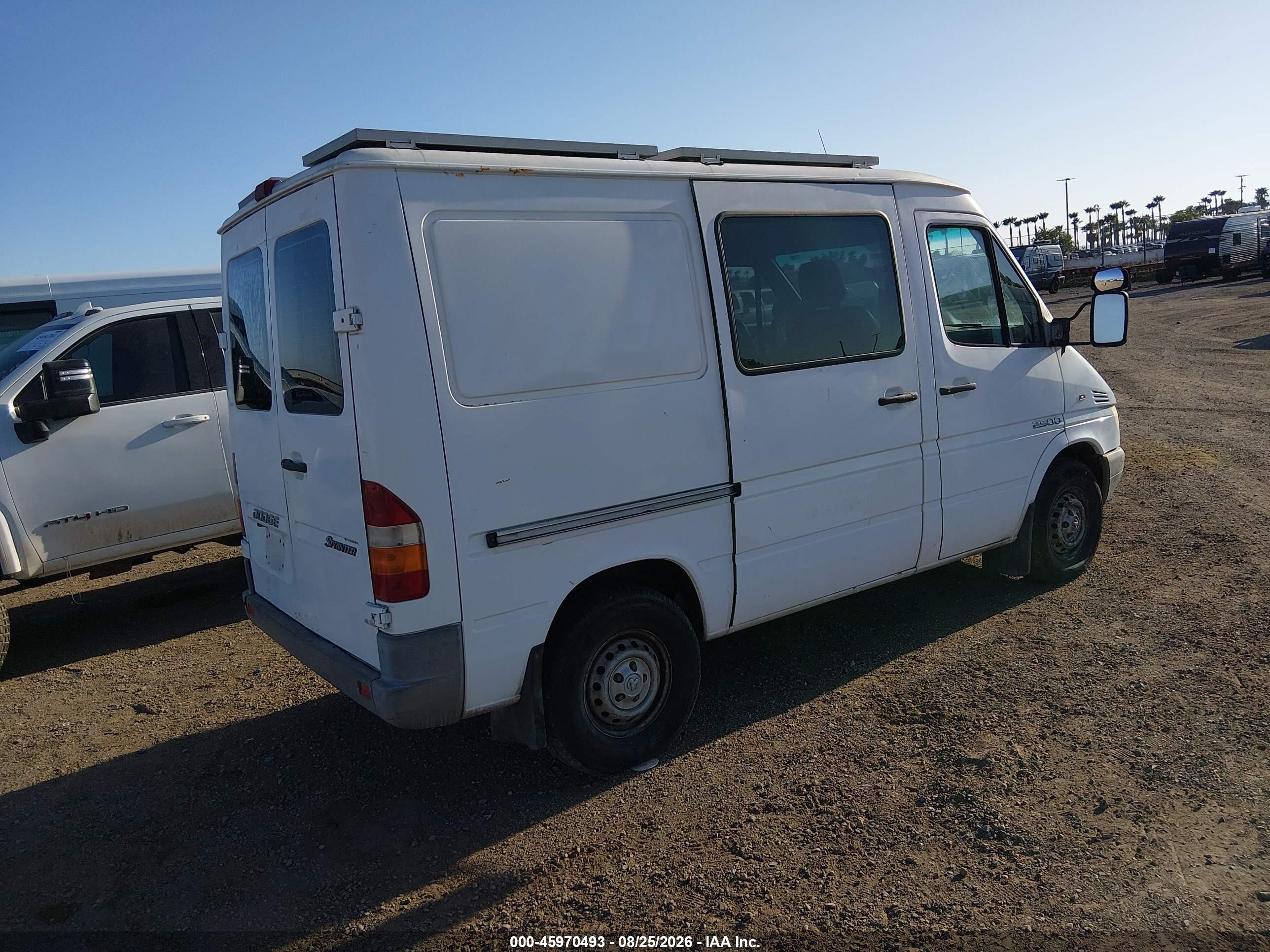 2006 Dodge Sprinter Van 2500 Hc White vin: WD0PD144865881782