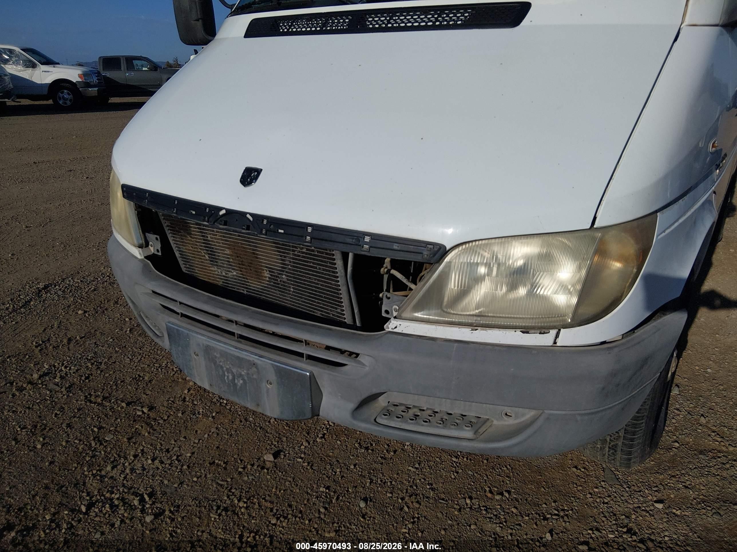 2006 Dodge Sprinter Van 2500 Hc White vin: WD0PD144865881782