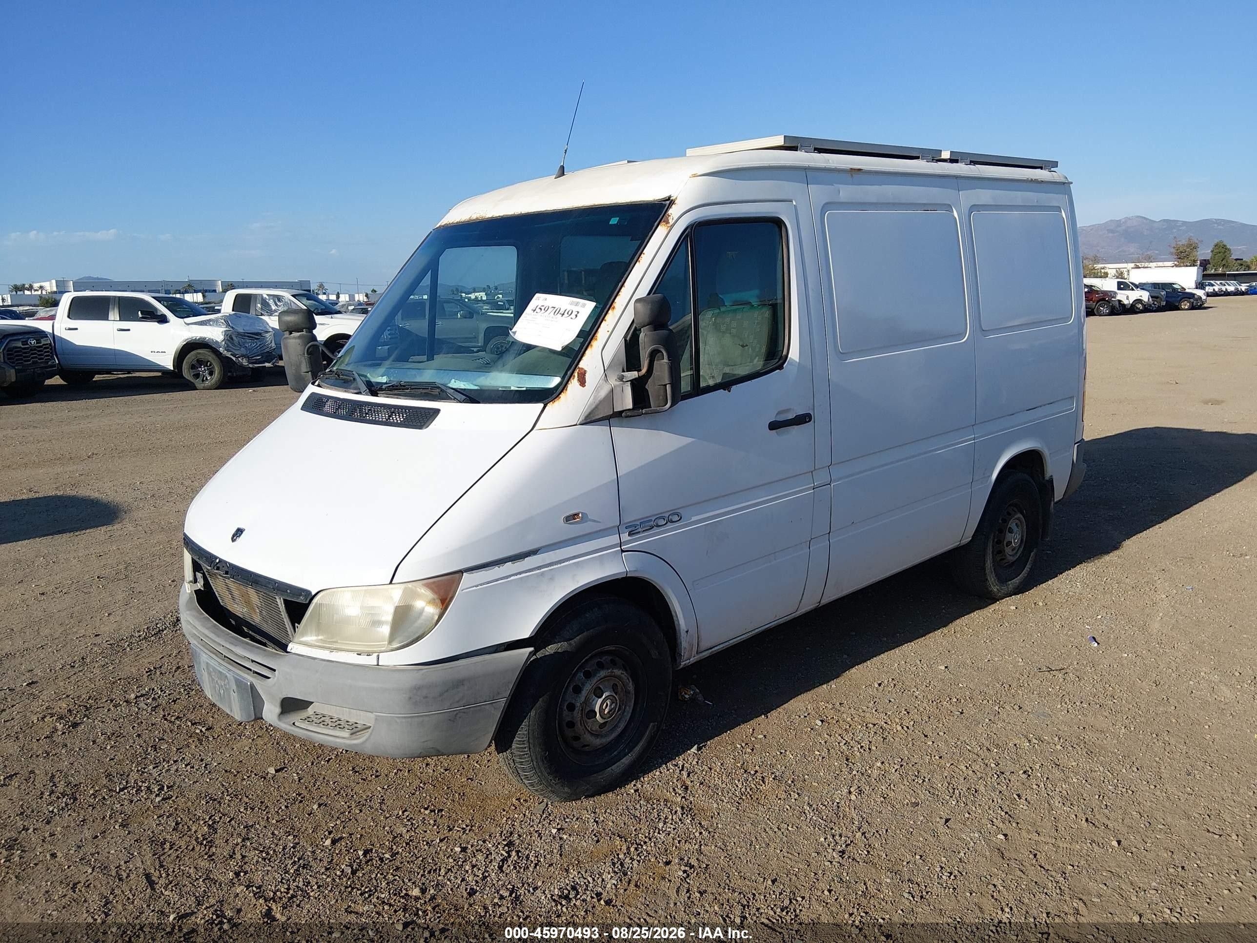 2006 Dodge Sprinter Van 2500 Hc White vin: WD0PD144865881782