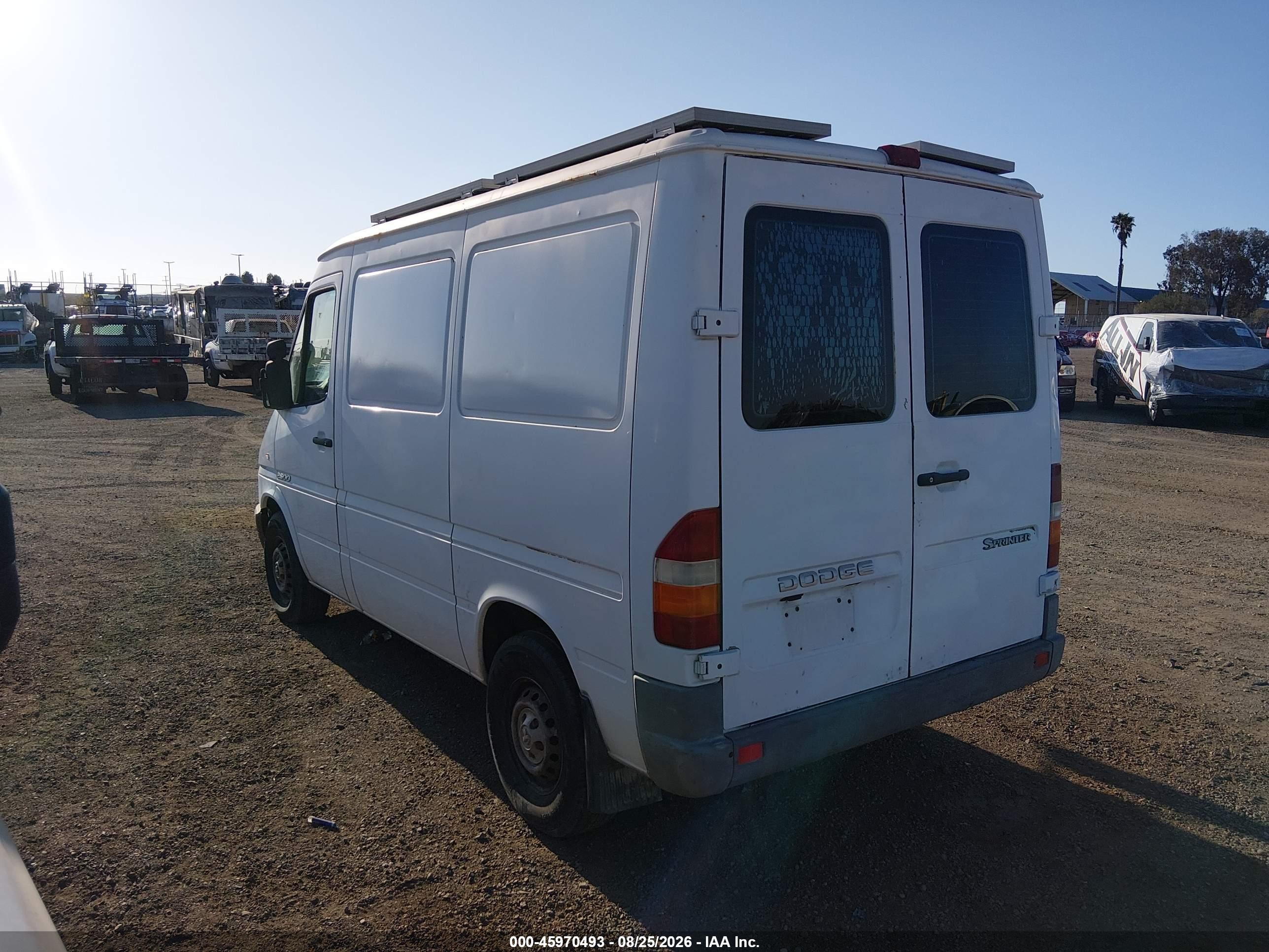 2006 Dodge Sprinter Van 2500 Hc White vin: WD0PD144865881782