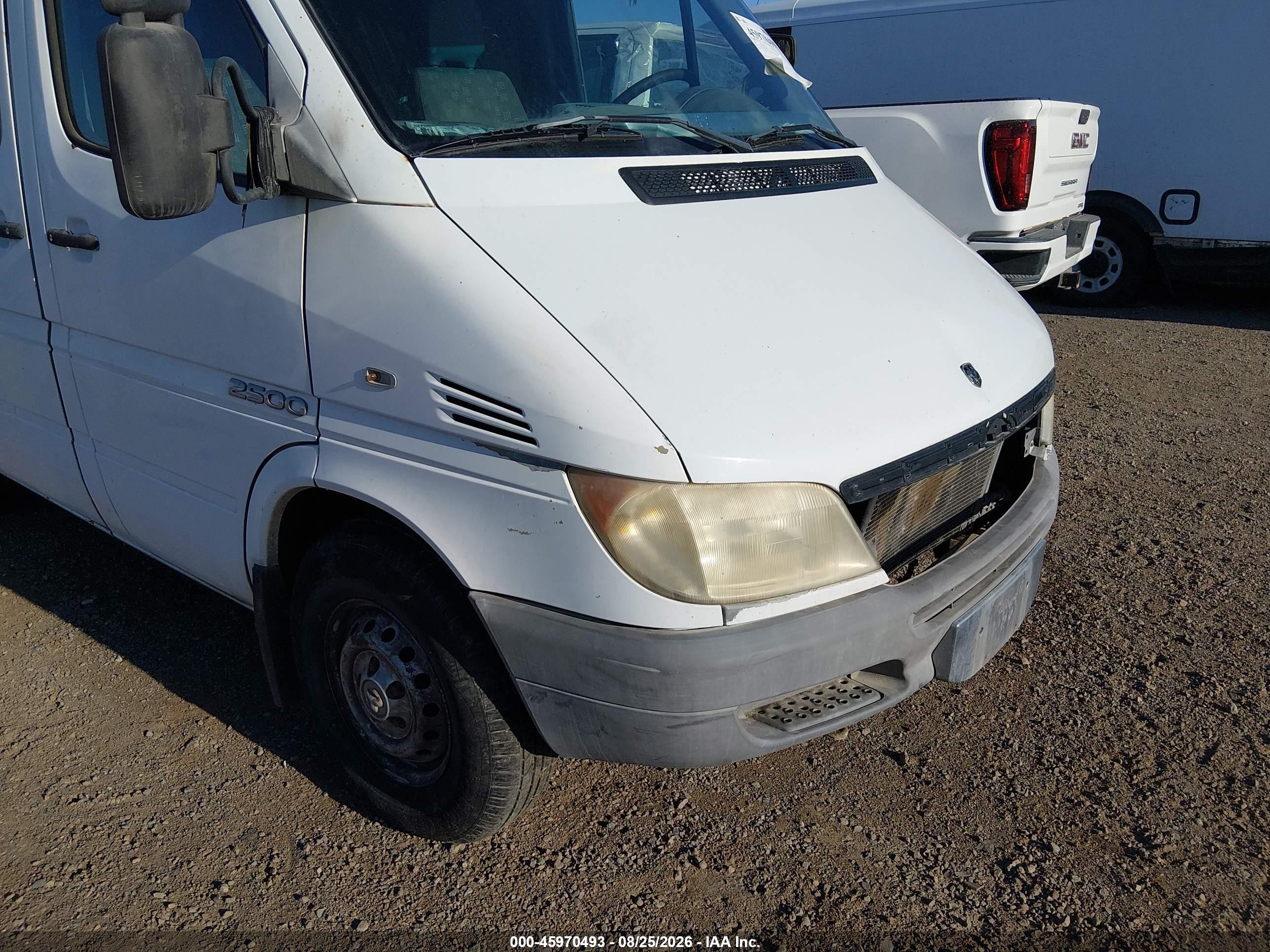 2006 Dodge Sprinter Van 2500 Hc White vin: WD0PD144865881782