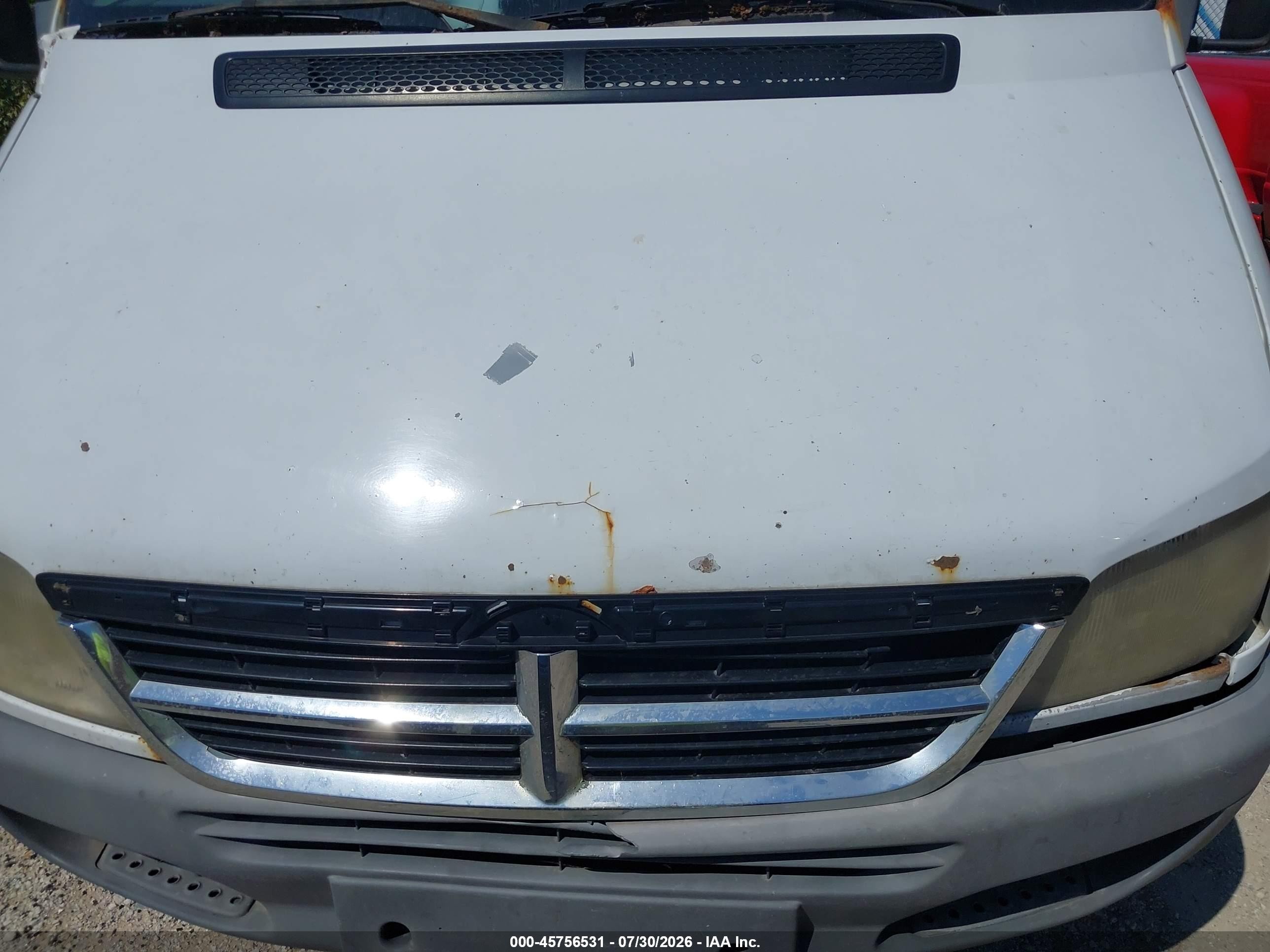 2006 Dodge Sprinter Van 2500 Shc White vin: WD0PD644565965975