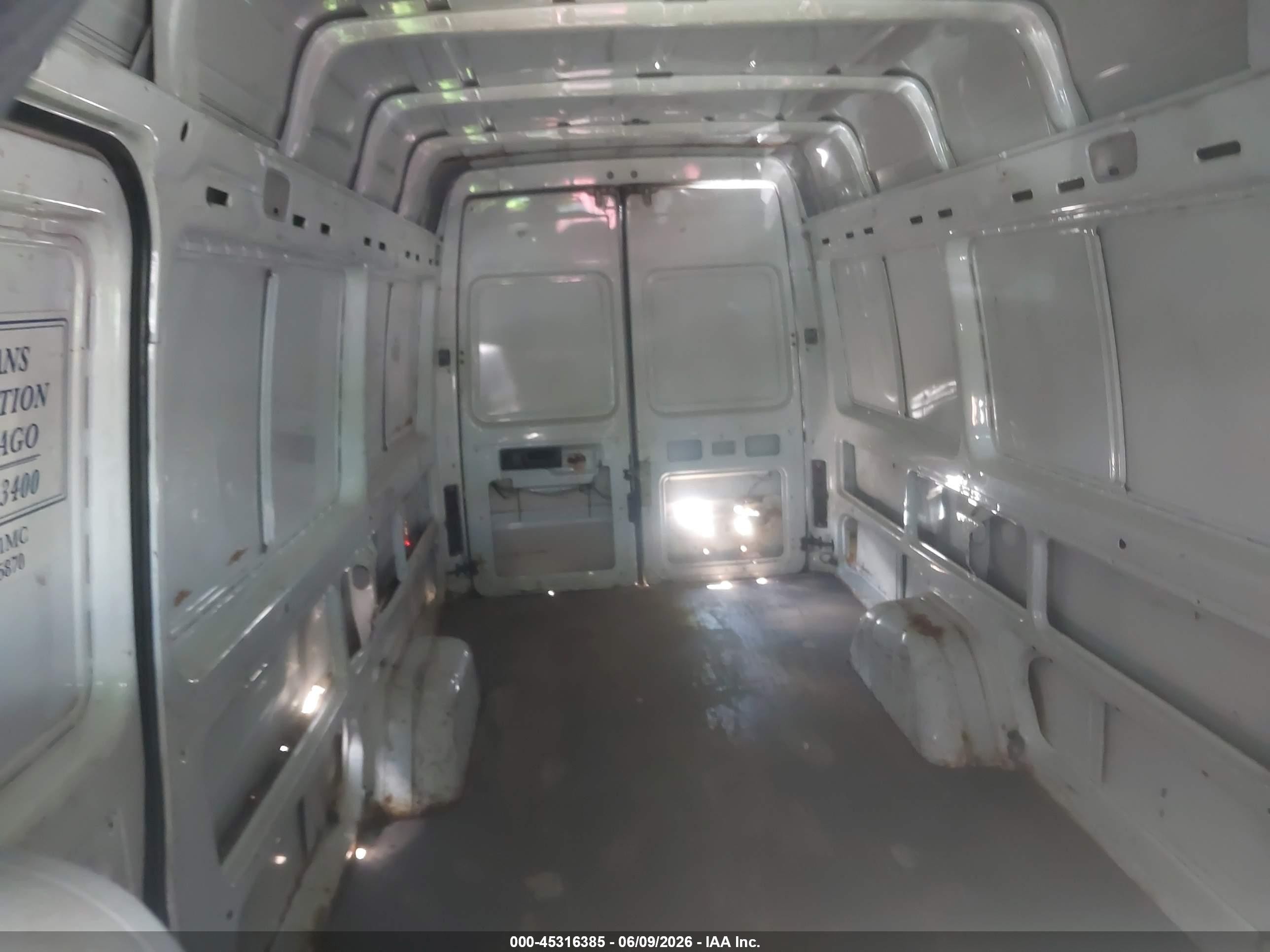 2005 Dodge Sprinter Van 2500 Shc White vin: WD0PD744455837702