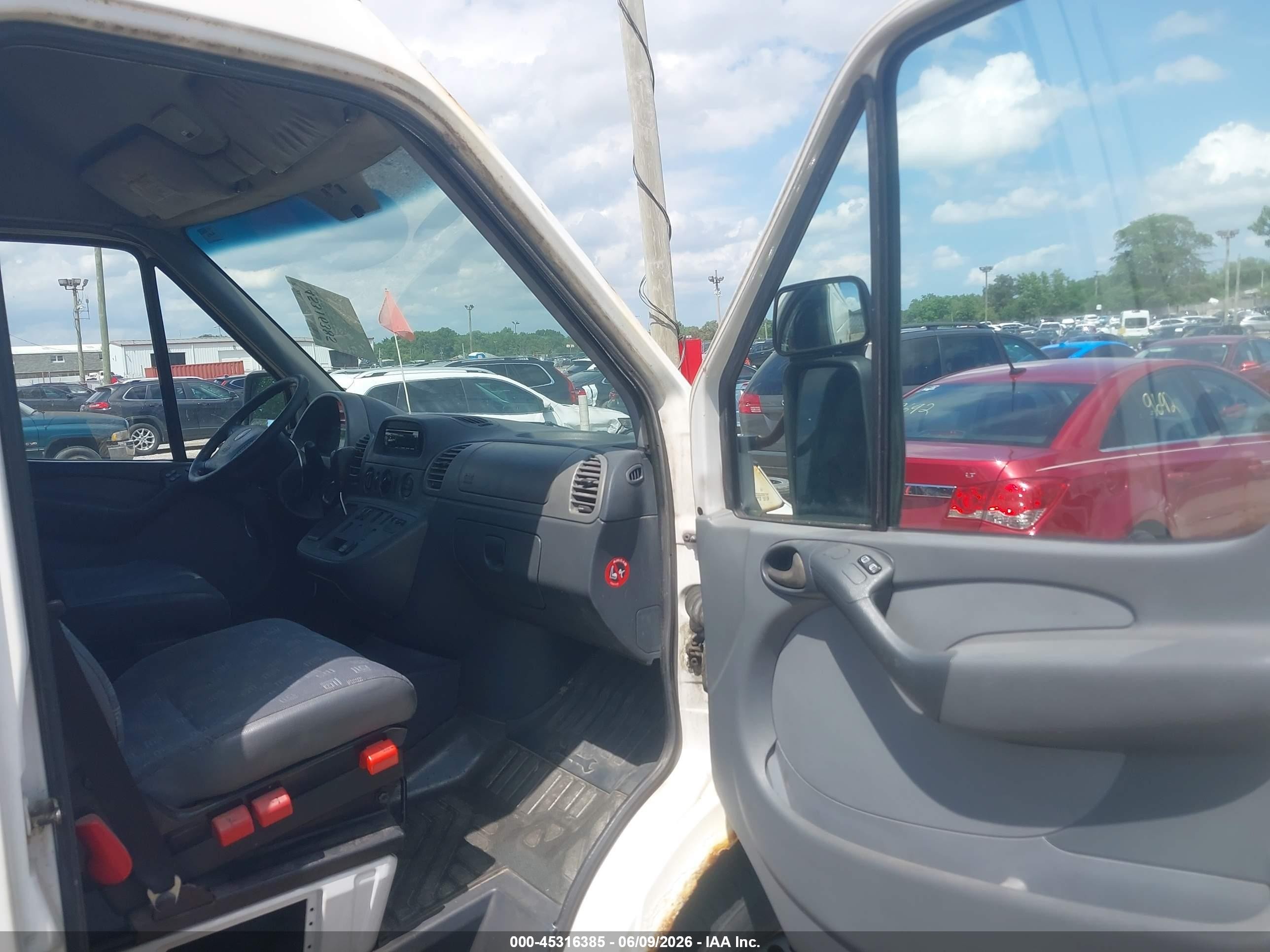 2005 Dodge Sprinter Van 2500 Shc White vin: WD0PD744455837702
