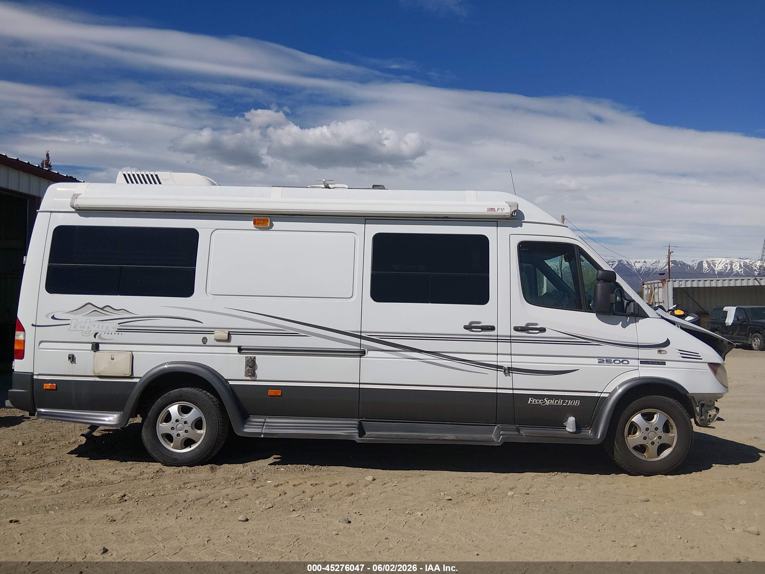 2006 Dodge Sprinter Van 2500 Shc Белый vin: WD0PD744465968095
