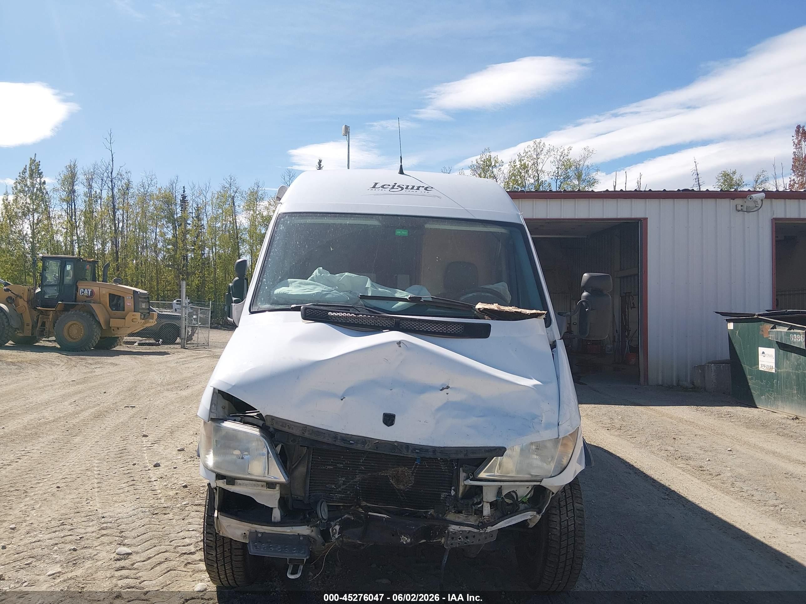 2006 Dodge Sprinter Van 2500 Shc Белый vin: WD0PD744465968095