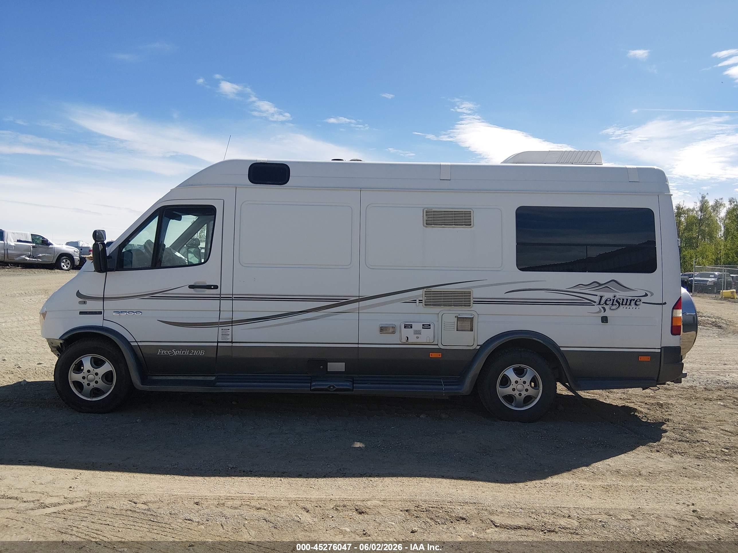2006 Dodge Sprinter Van 2500 Shc Белый vin: WD0PD744465968095