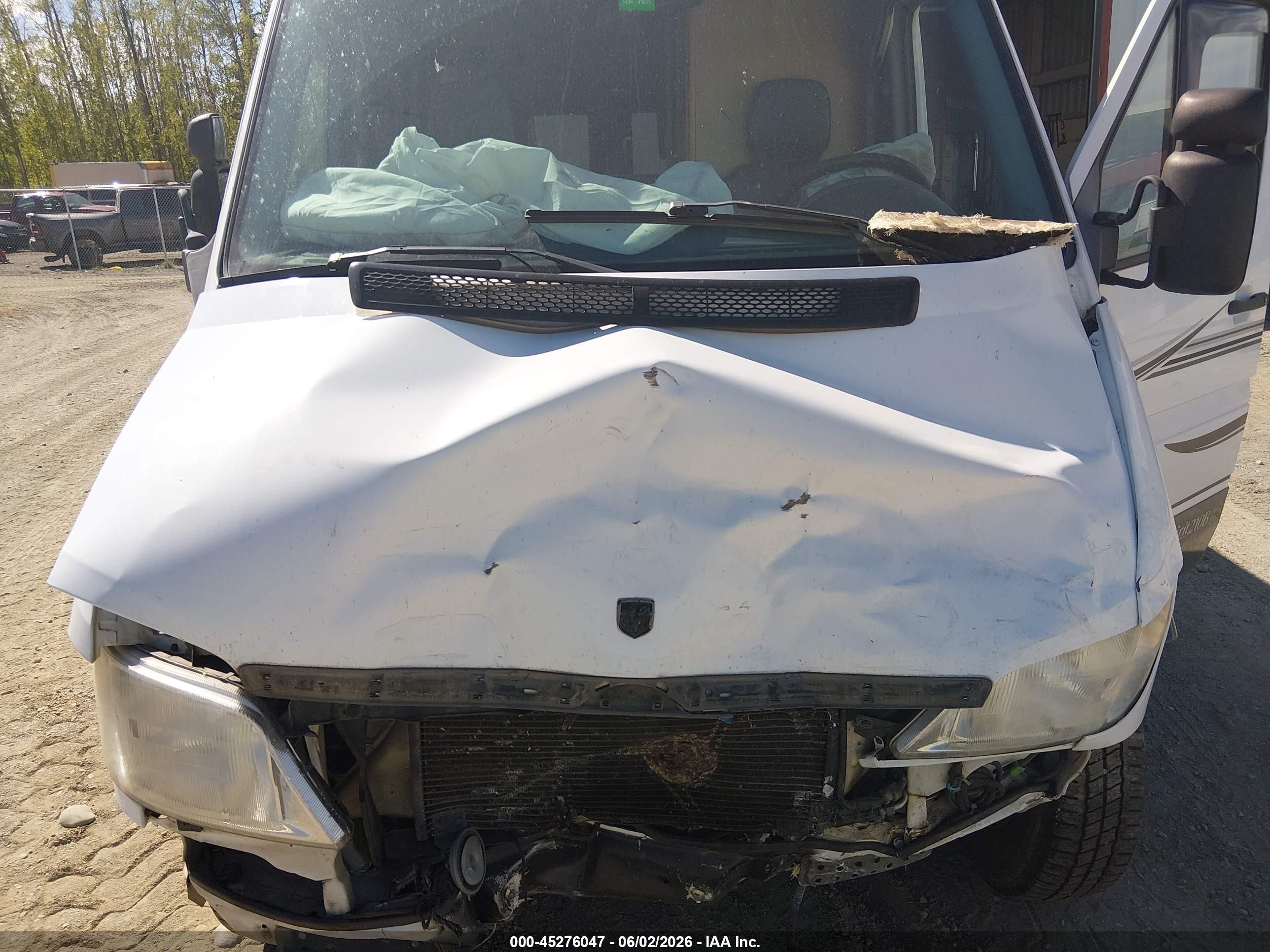 2006 Dodge Sprinter Van 2500 Shc Белый vin: WD0PD744465968095