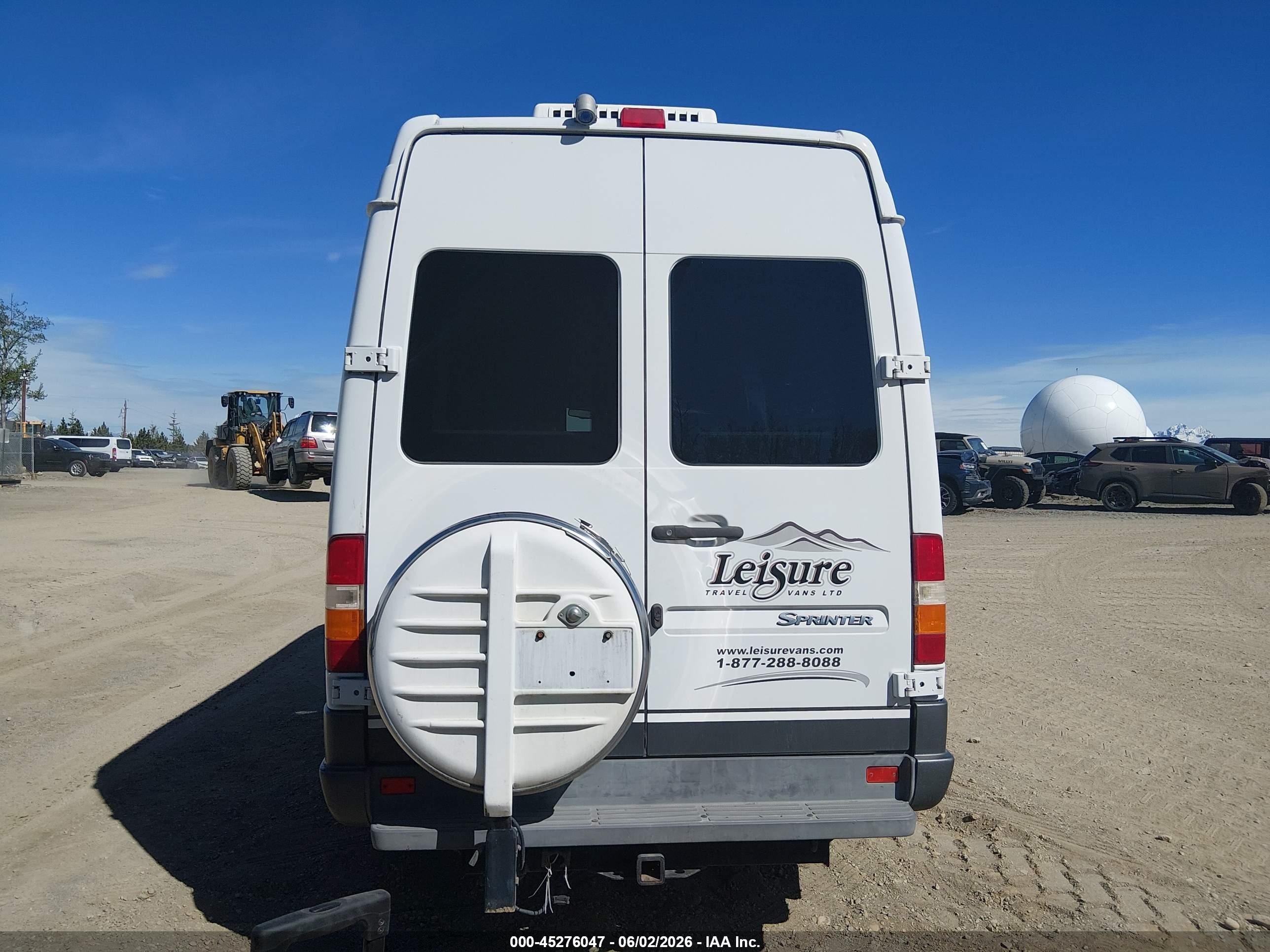 2006 Dodge Sprinter Van 2500 Shc Белый vin: WD0PD744465968095