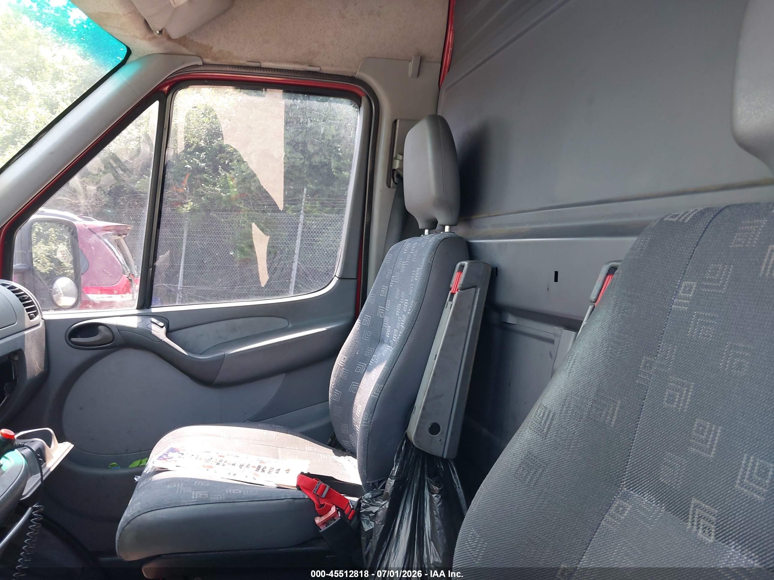2006 Dodge Sprinter Van 2500 Shc Black vin: WD0PD744765888175