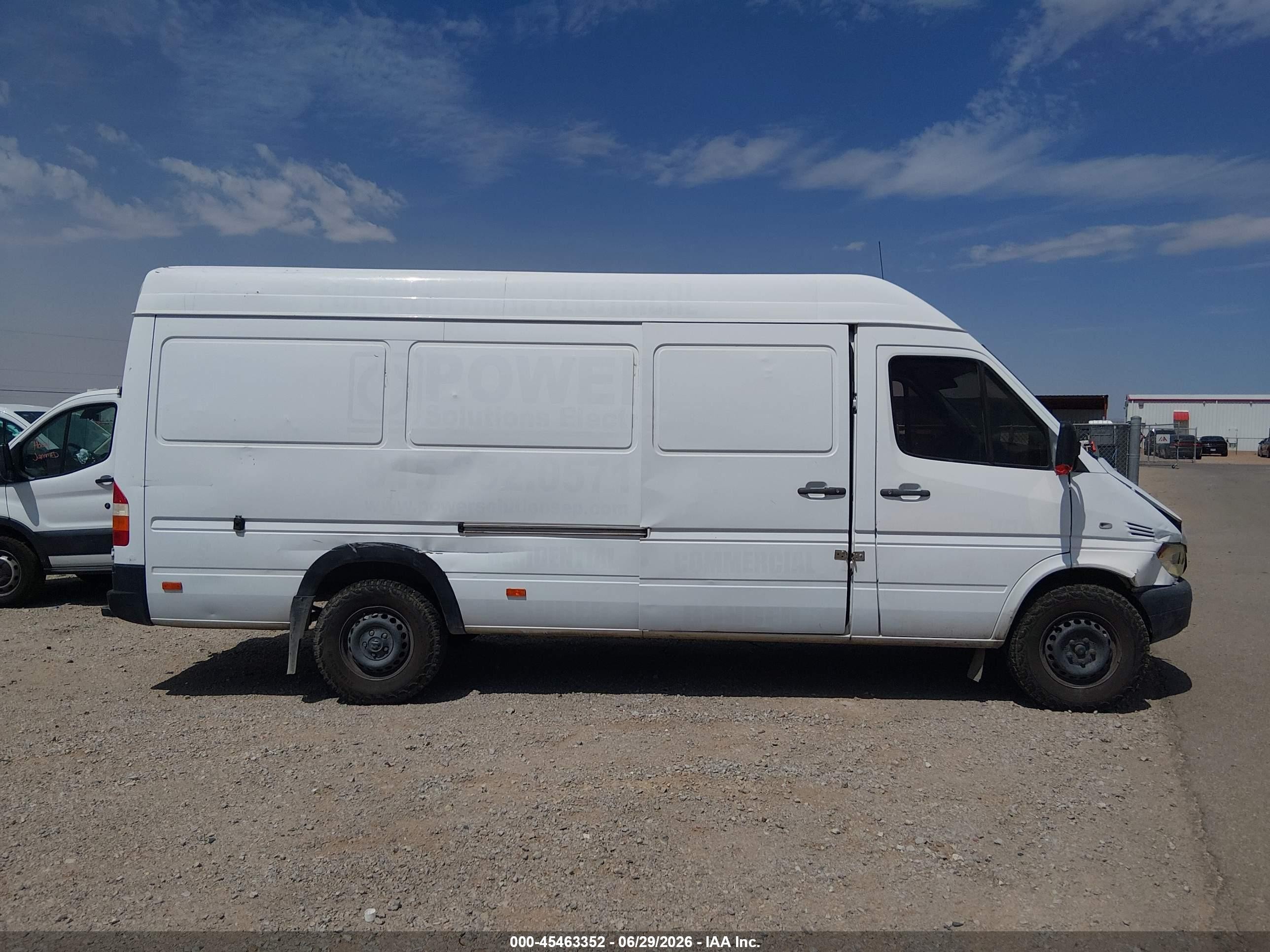 2006 Dodge Sprinter Van 2500 Shc White vin: WD0PD744765929968