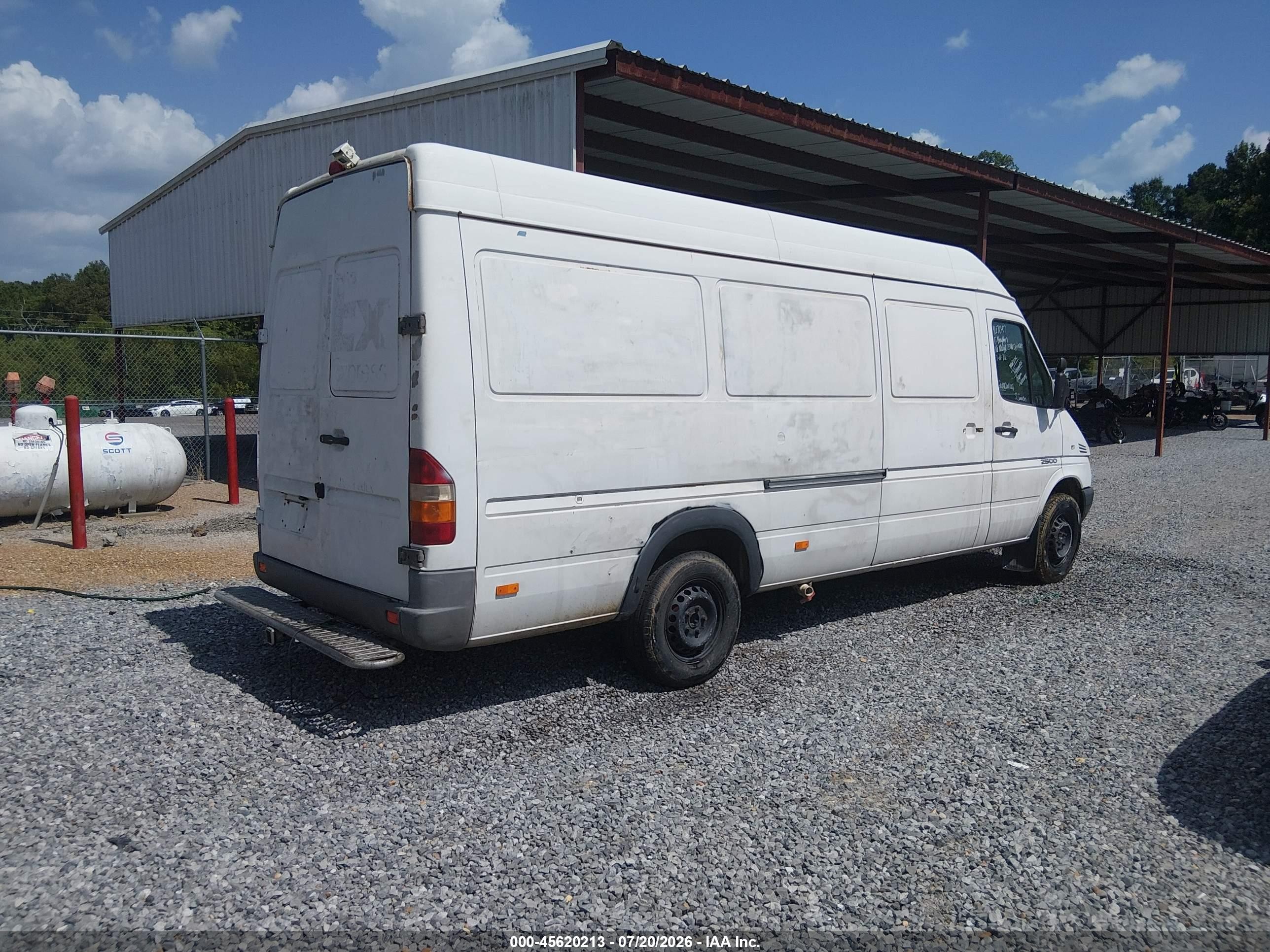 2006 Dodge Sprinter Van 2500 Shc White vin: WD0PD744X65967047