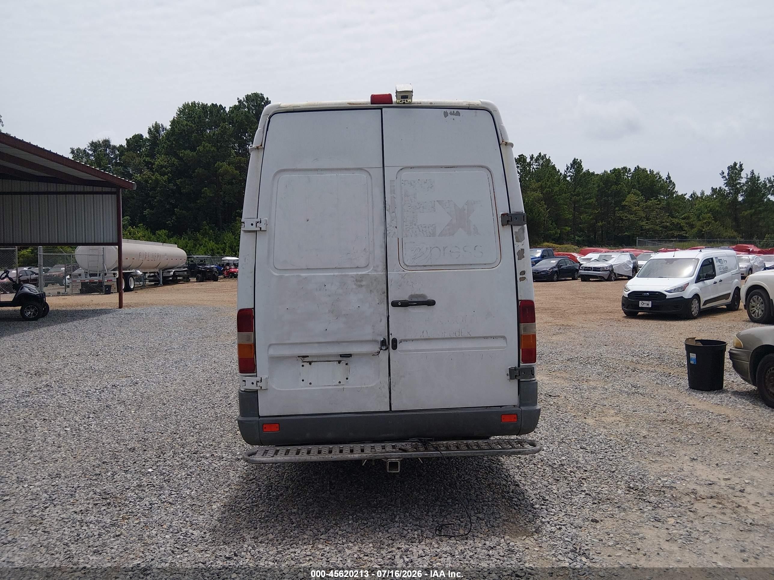 2006 Dodge Sprinter Van 2500 Shc White vin: WD0PD744X65967047