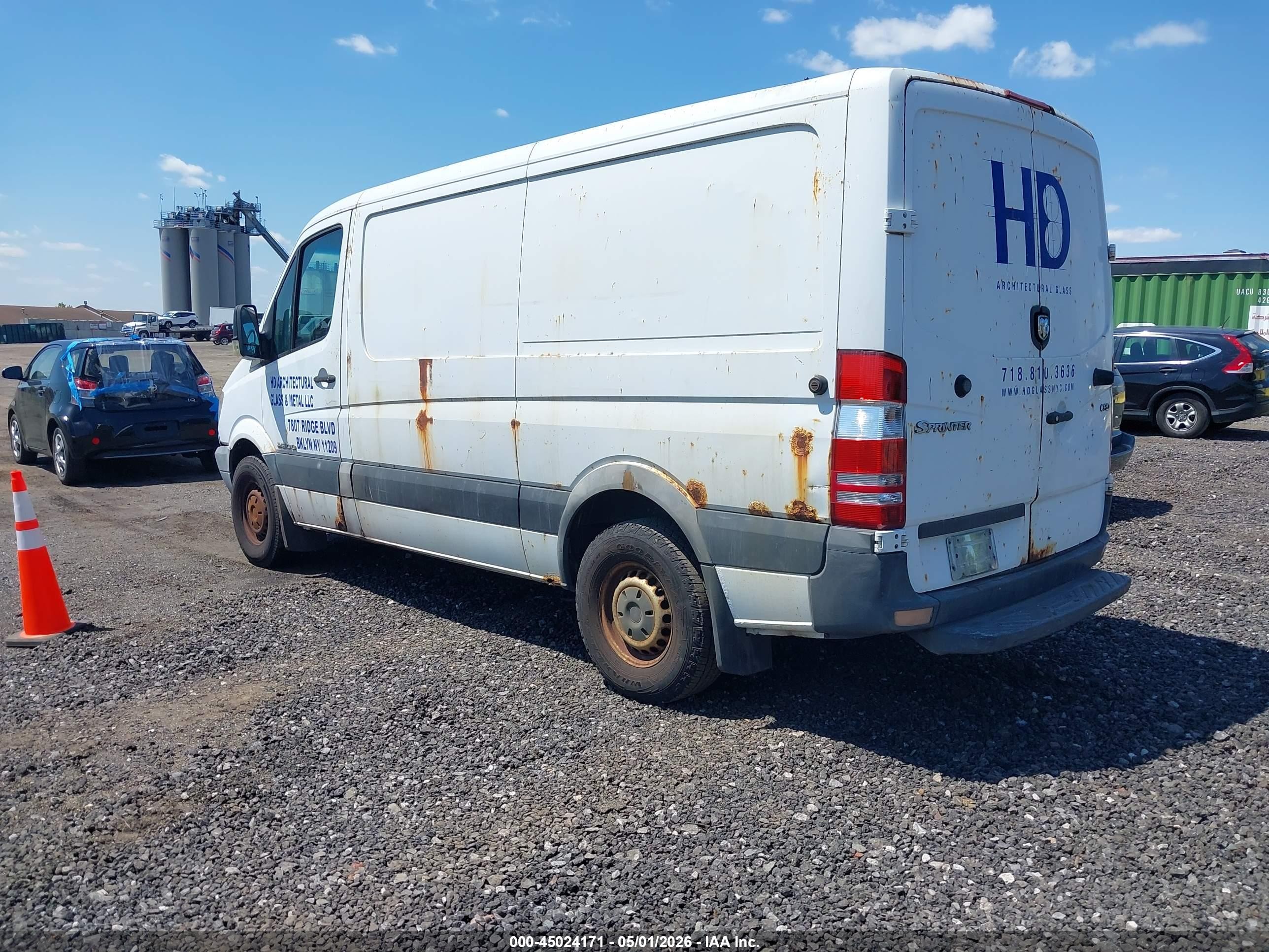 2007 Dodge Sprinter Van 2500   White vin: WD0PE745075210987