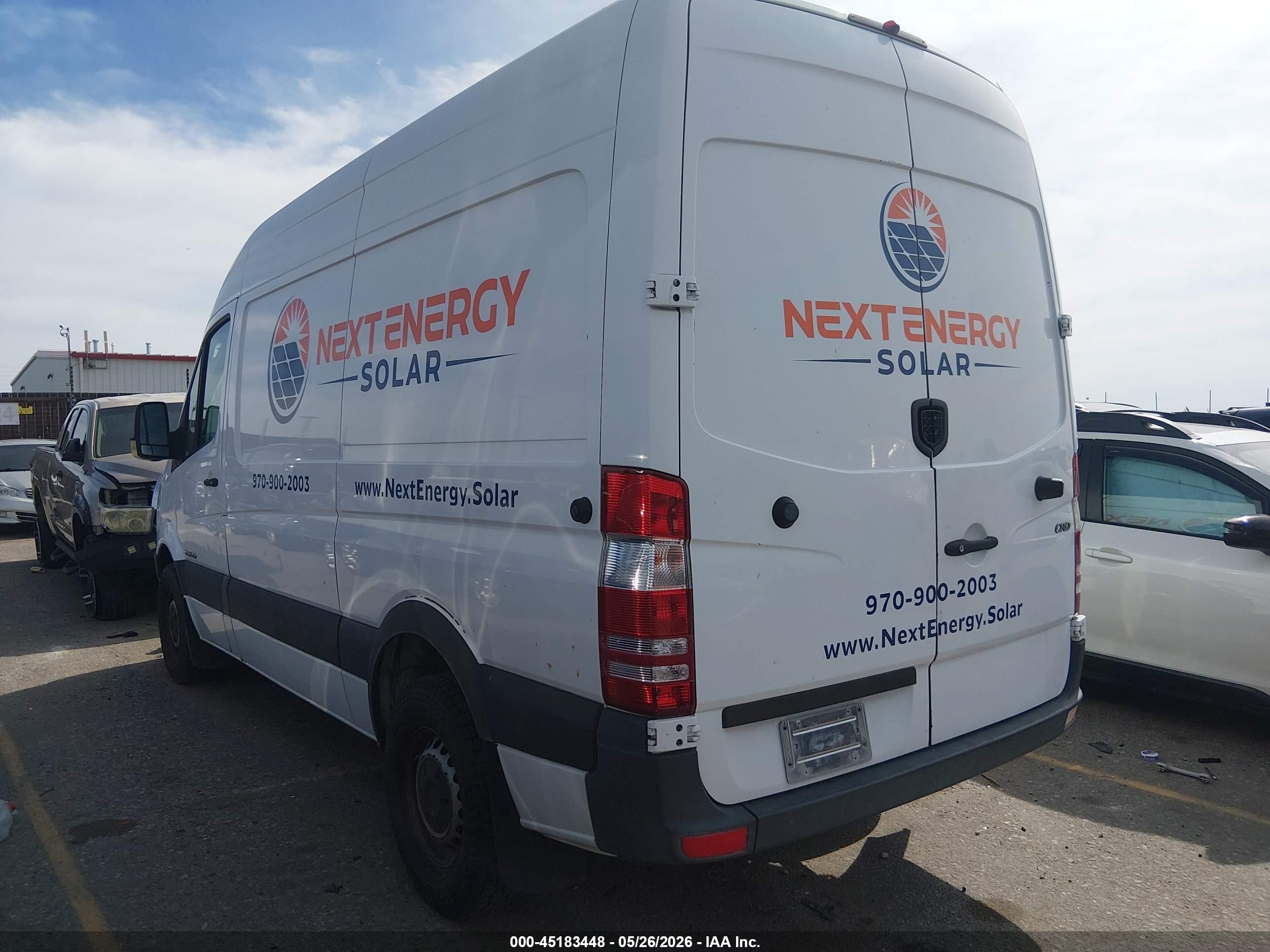 2007 Dodge Sprinter Van 2500   Белый vin: WD0PE745175178924