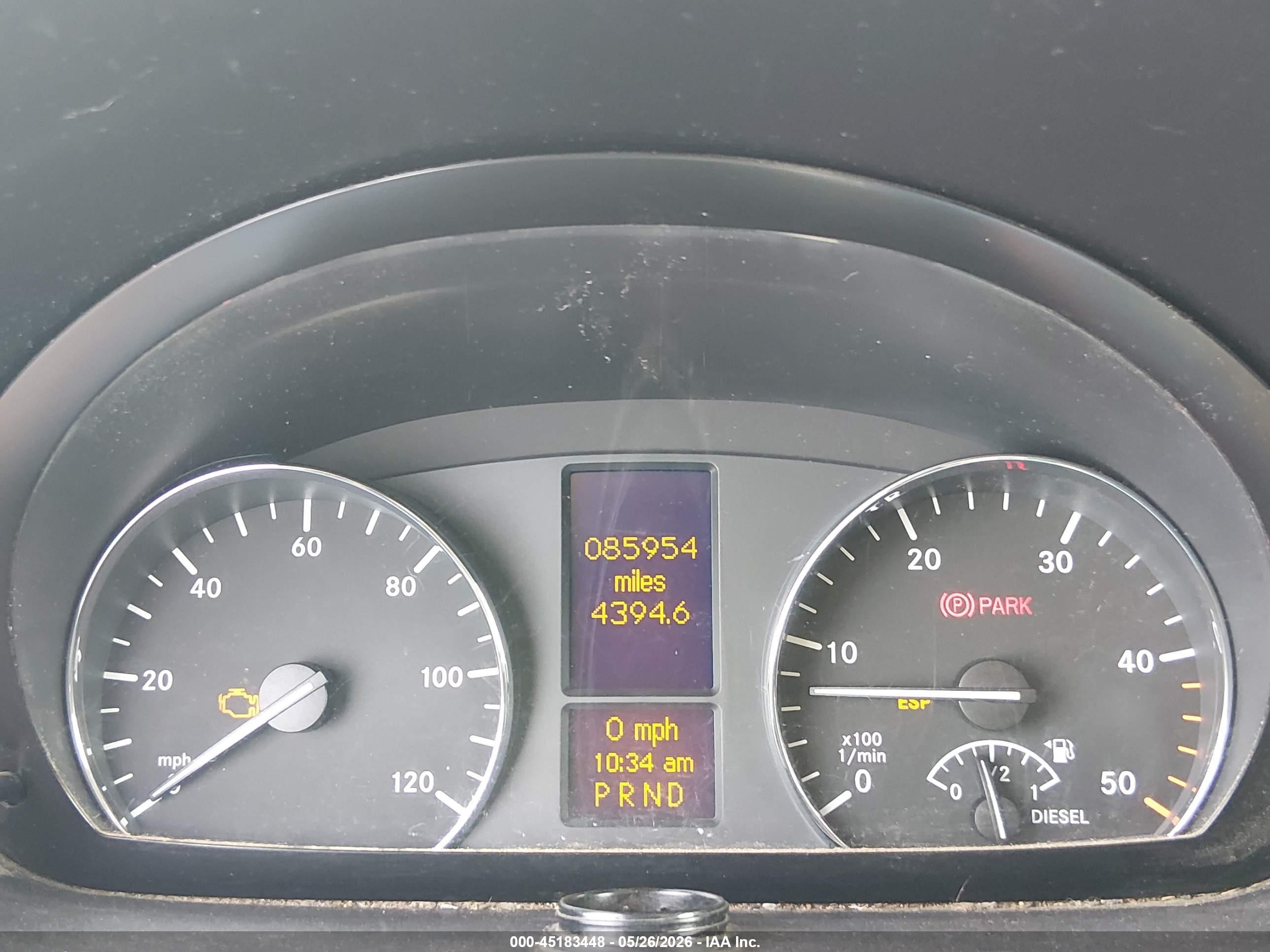 2007 Dodge Sprinter Van 2500   Белый vin: WD0PE745175178924