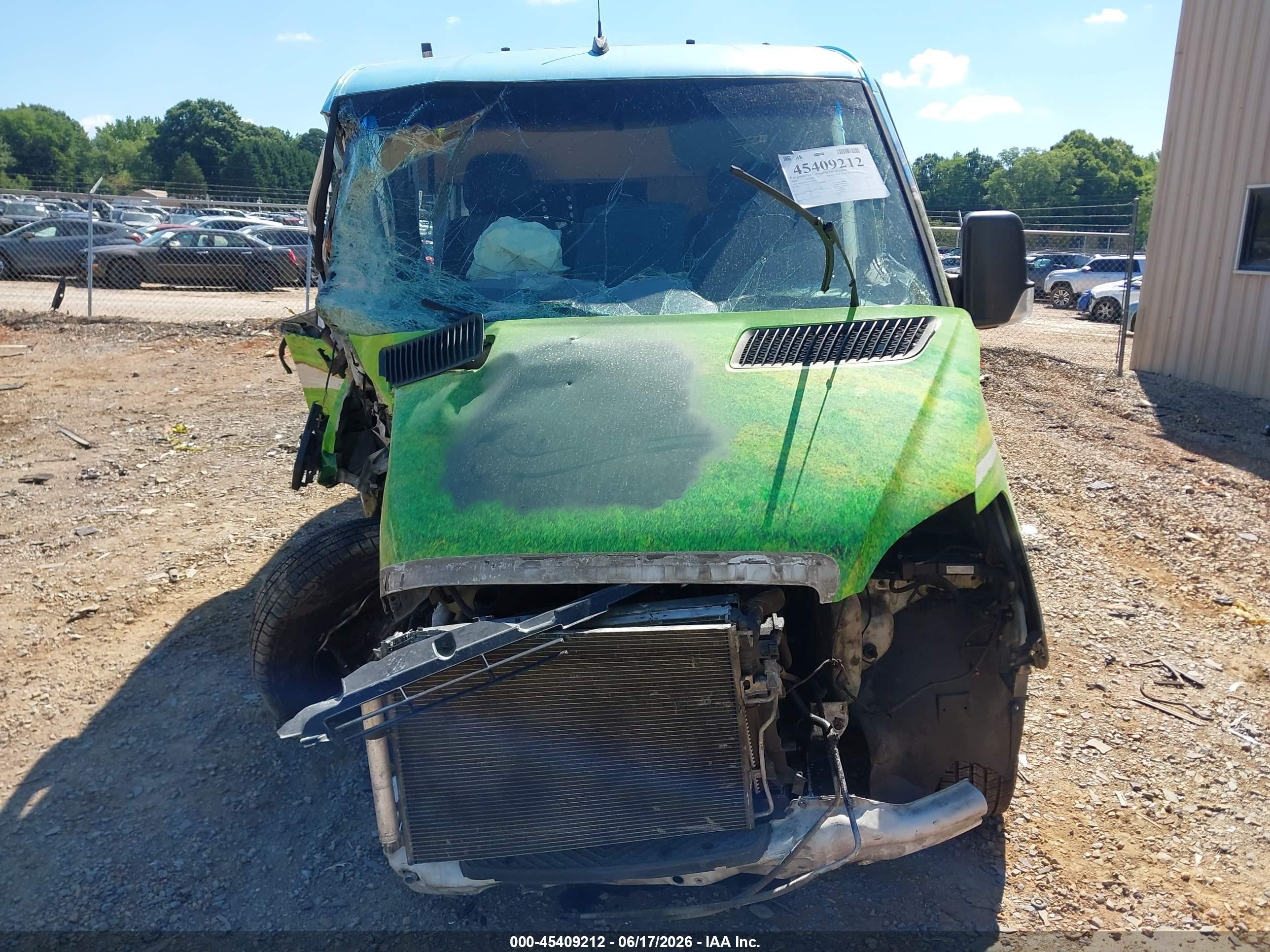 2008 Dodge Sprinter Van 2500   Green vin: WD0PE745185287062