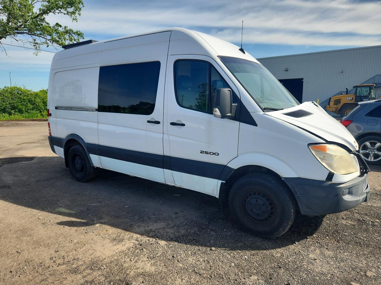 2007 Dodge Sprinter 2500 White vin: WD0PE745375154706