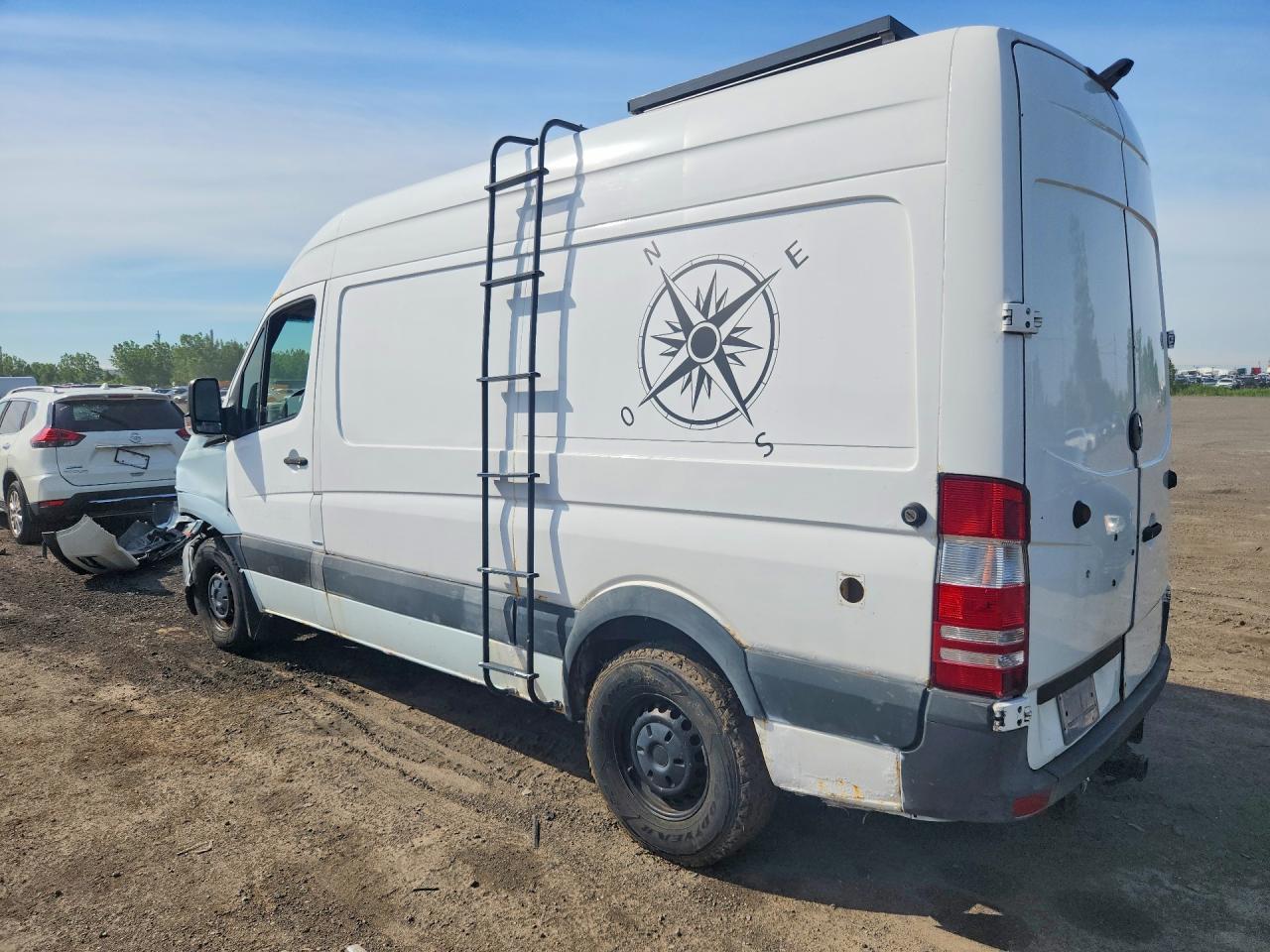 2007 Dodge Sprinter 2500 White vin: WD0PE745375154706
