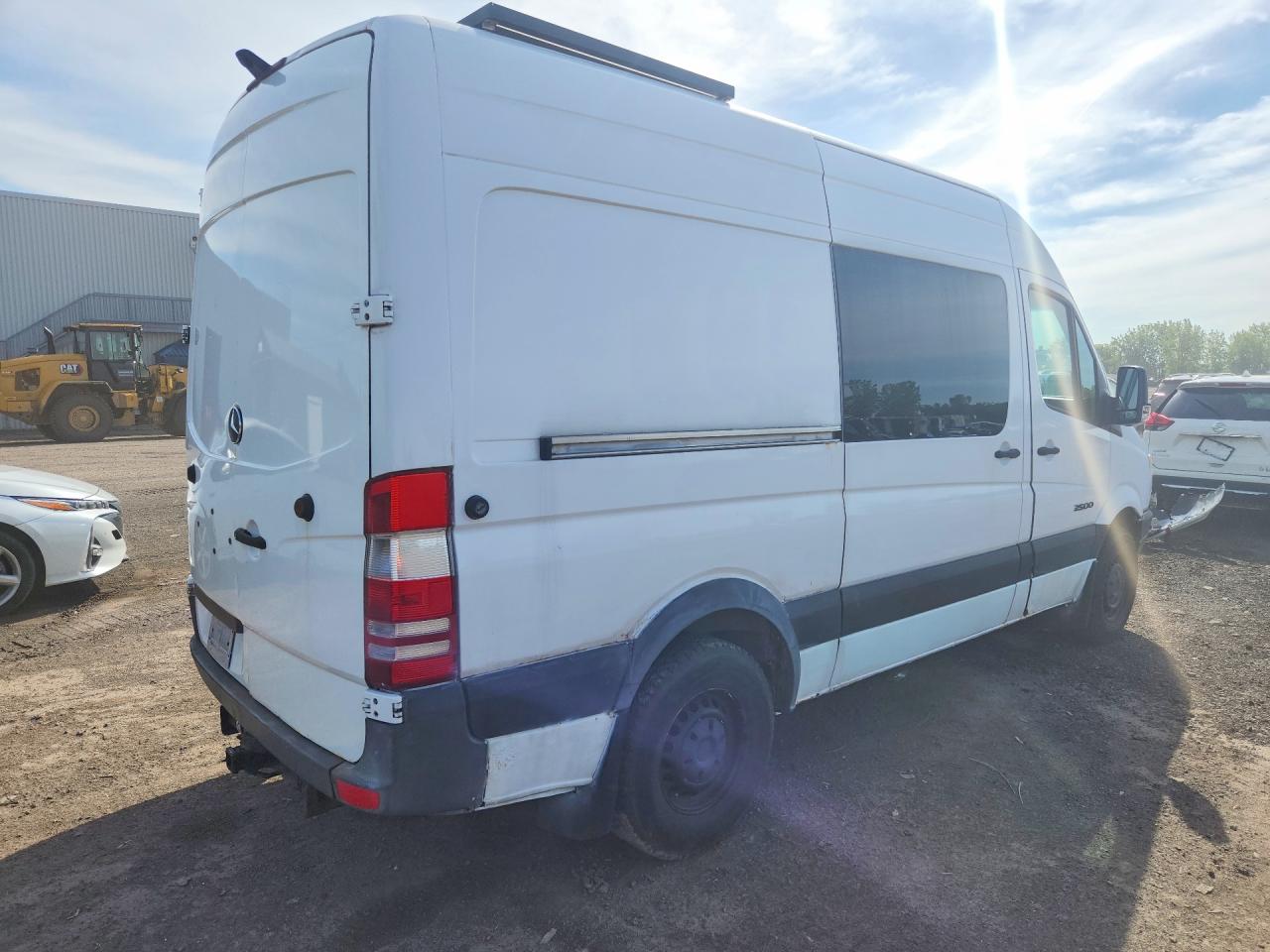 2007 Dodge Sprinter 2500 White vin: WD0PE745375154706