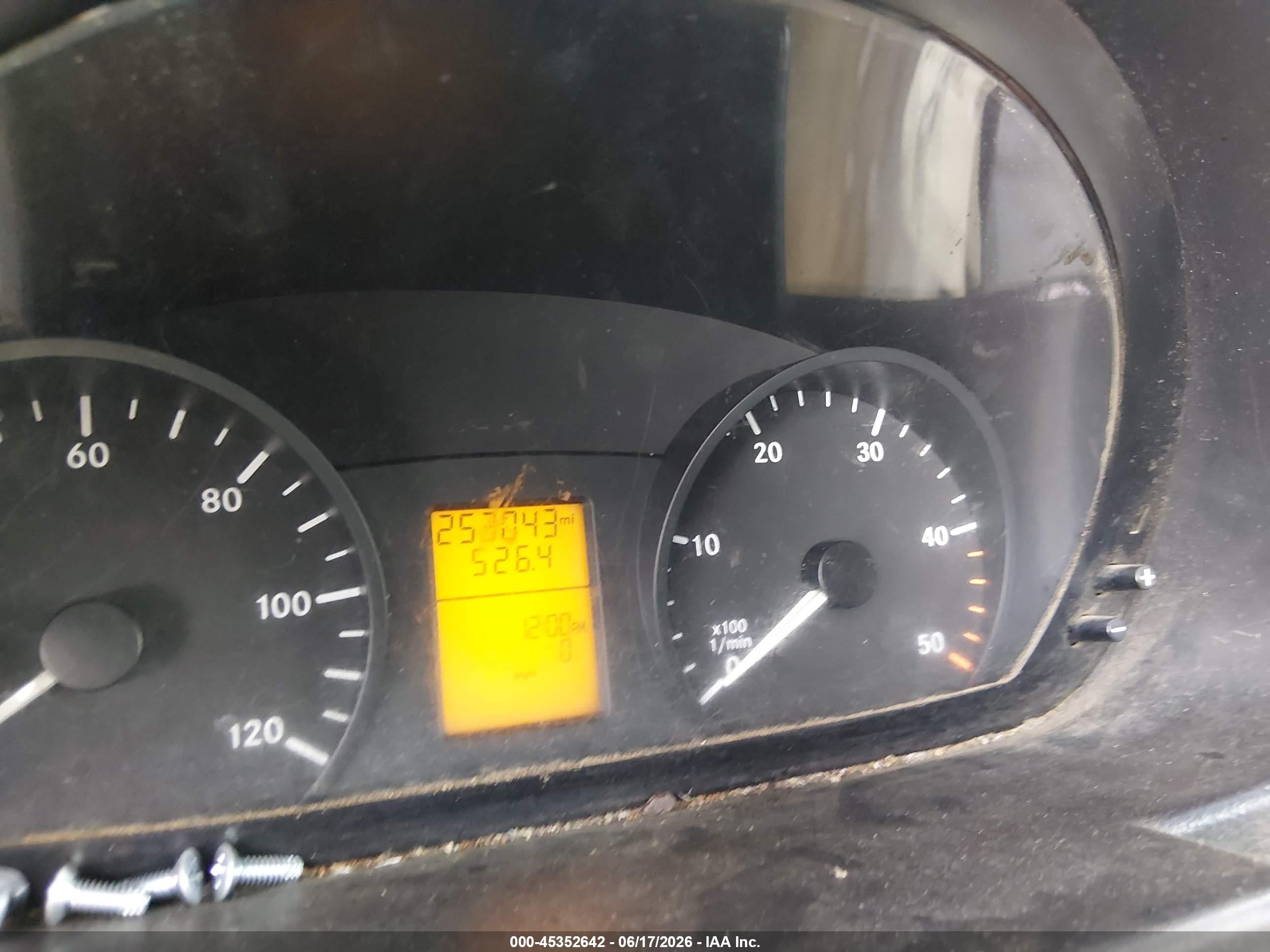 2008 Dodge Sprinter Van 2500   Light Blue vin: WD0PE745X85305249