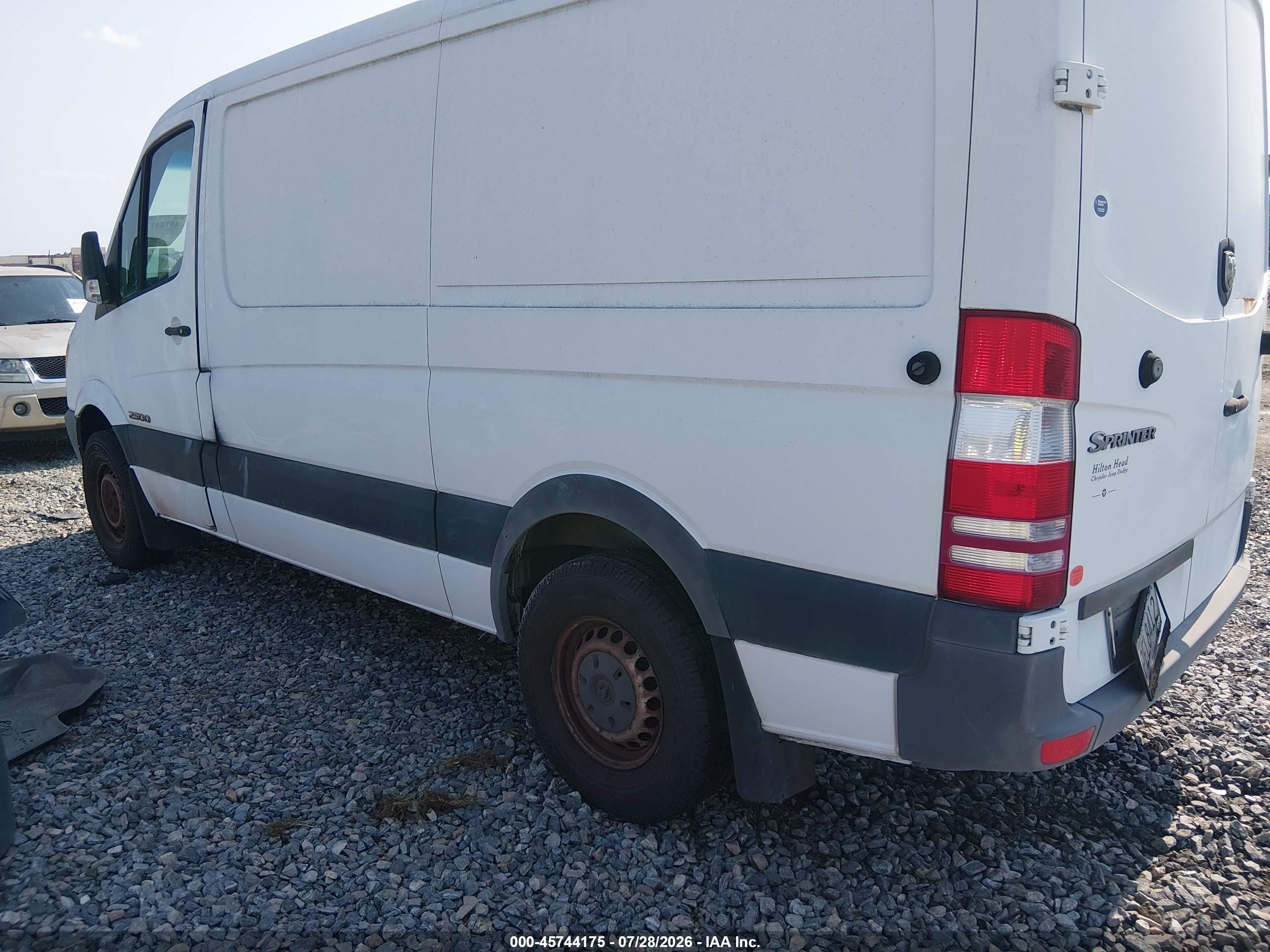 2007 Dodge Sprinter Van 2500   White vin: WD0PE746375137090