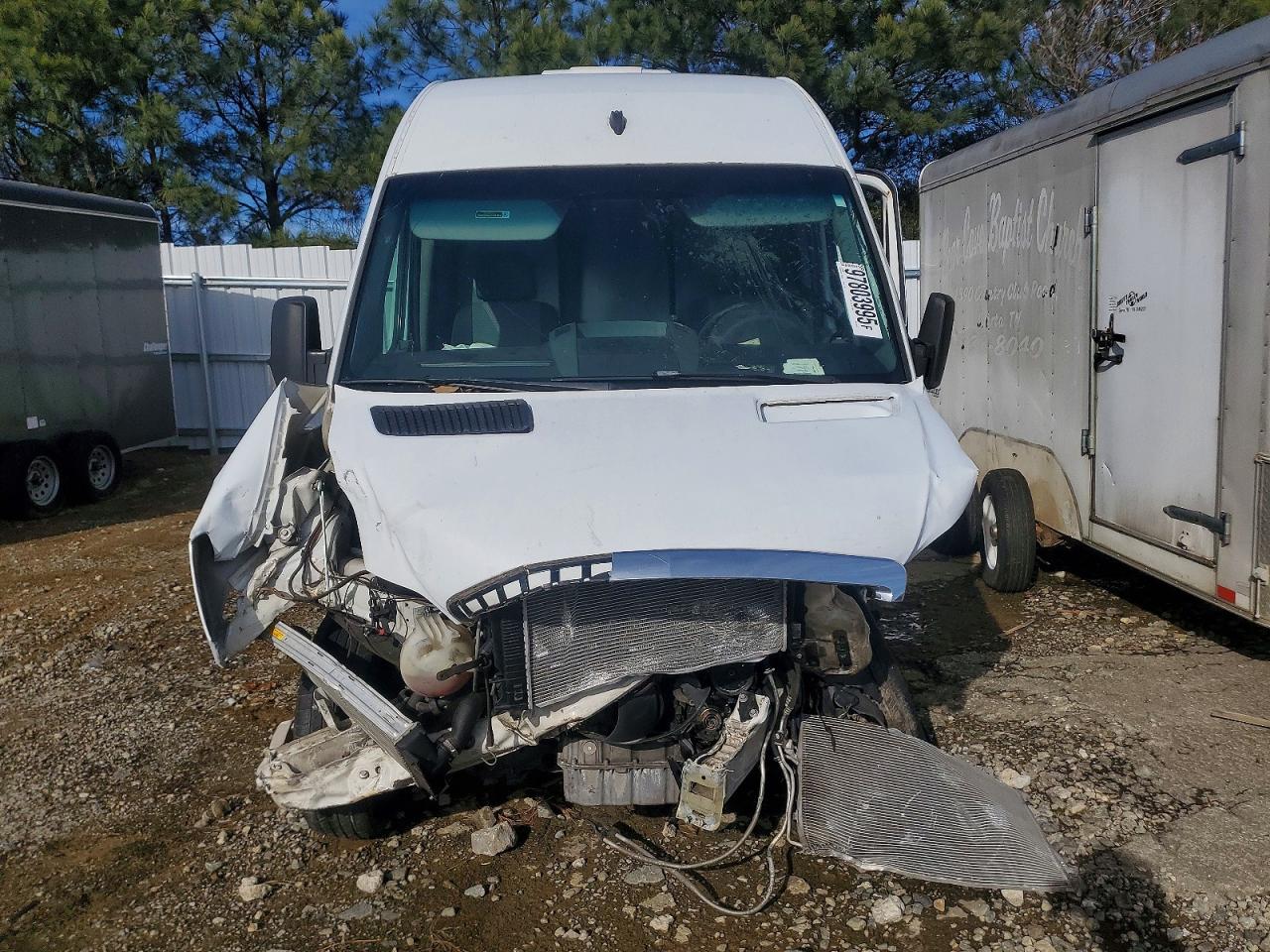 2008 Dodge Sprinter 2500 White vin: WD0PE845285237518