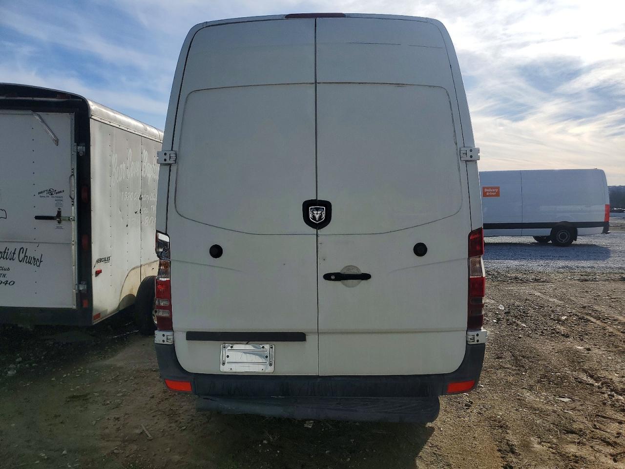 2008 Dodge Sprinter 2500 White vin: WD0PE845285237518