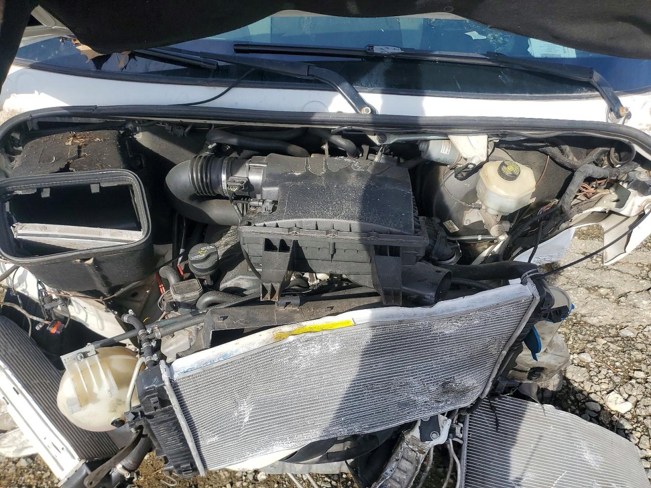 2008 Dodge Sprinter 2500 White vin: WD0PE845285237518
