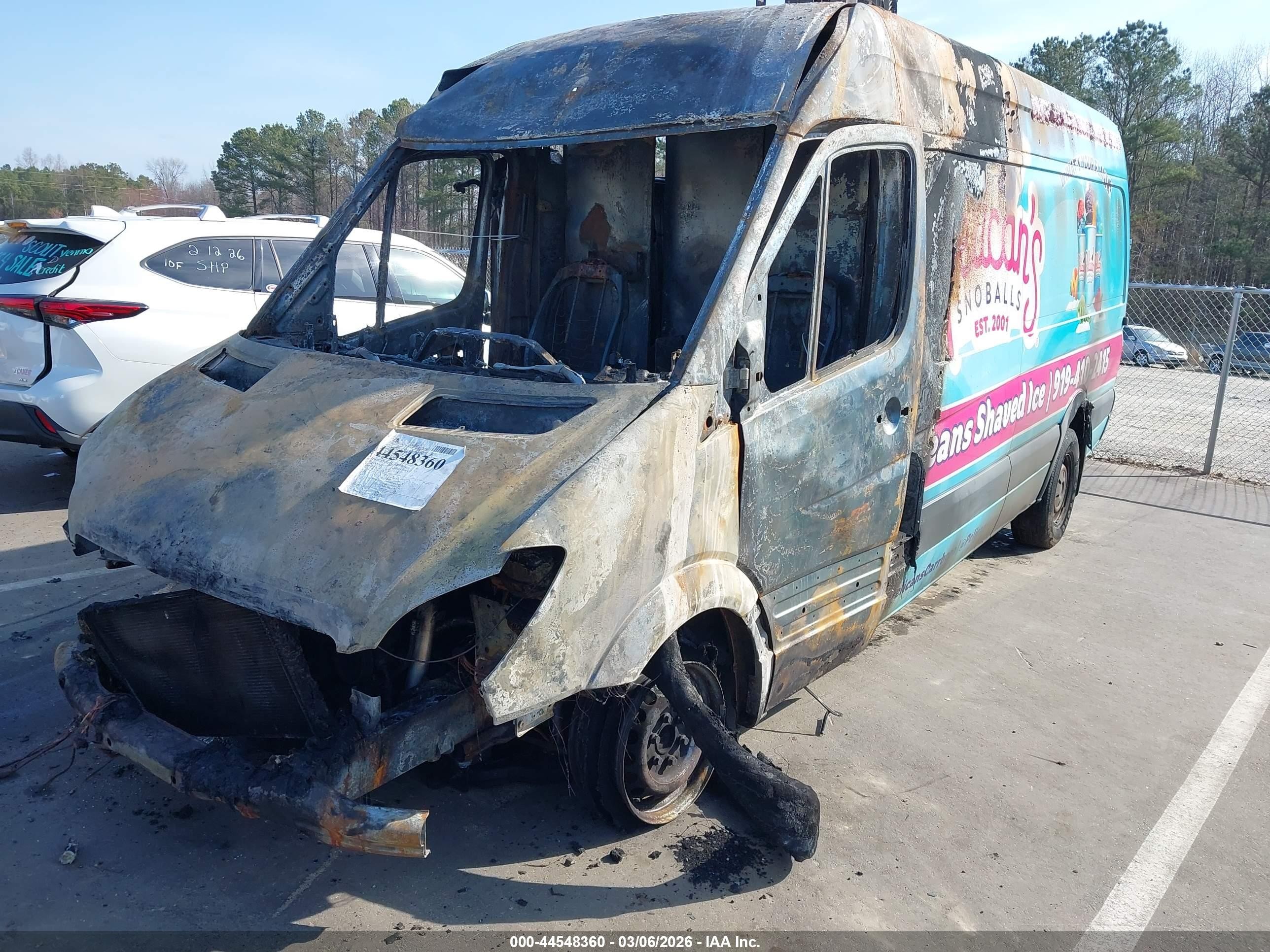 2007 Dodge Sprinter Van 2500 High Roof Синий vin: WD0PE845975224344