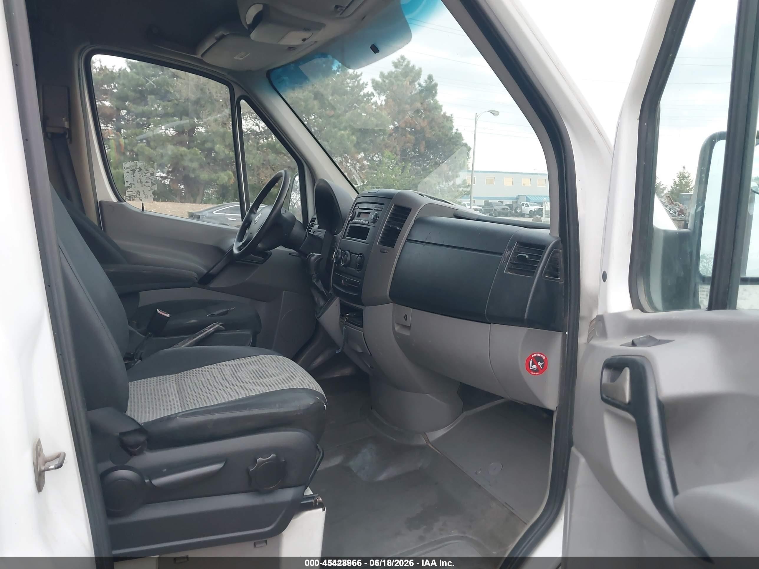 2007 Dodge Sprinter Van 3500 High Roof White vin: WD0PF145275218373