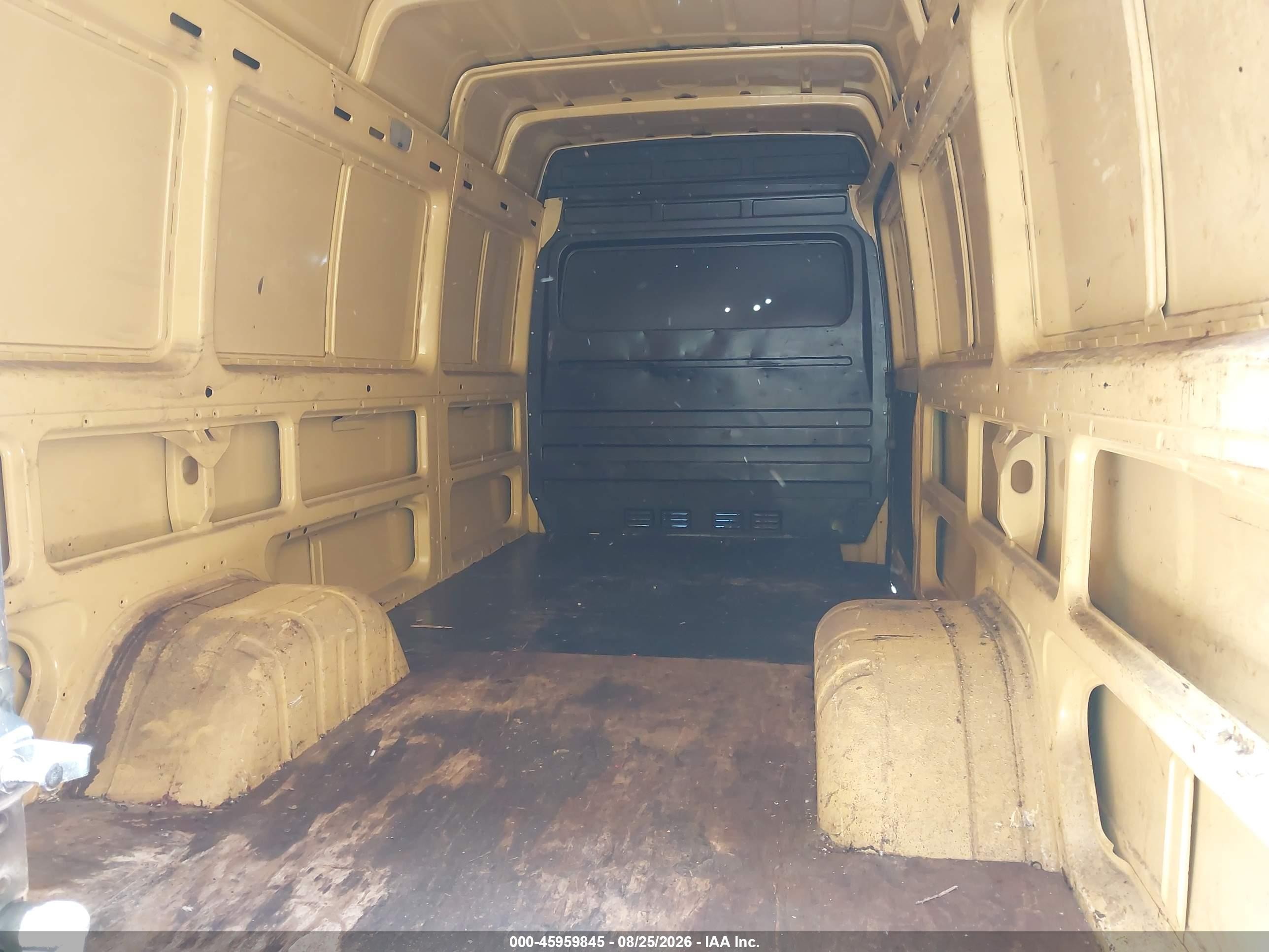 2004 Dodge Sprinter Van 3500 High Roof Yellow vin: WD2PD544945611083