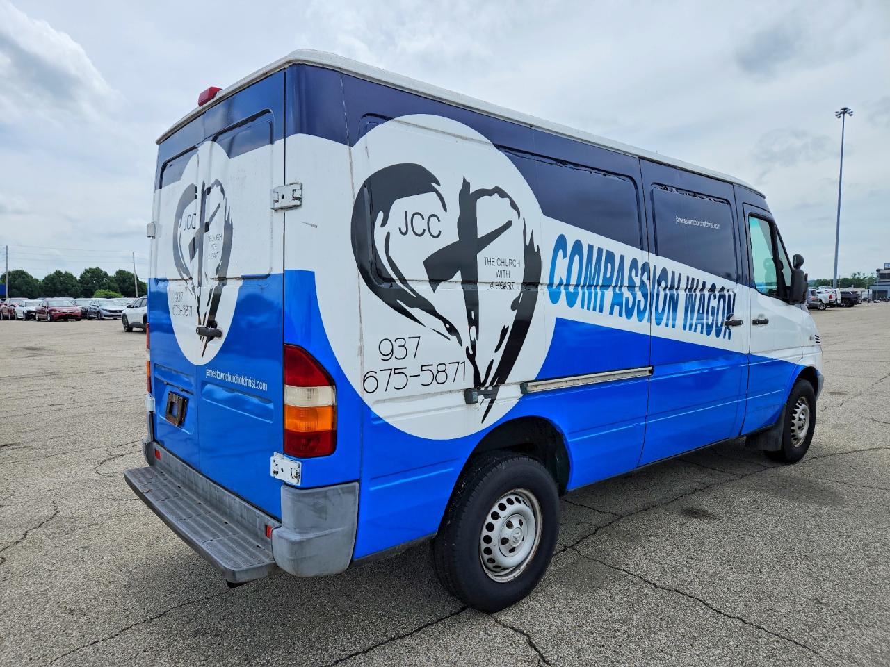 2004 Dodg Sprinter 2 Двухцветный vin: WD2PD643945596405