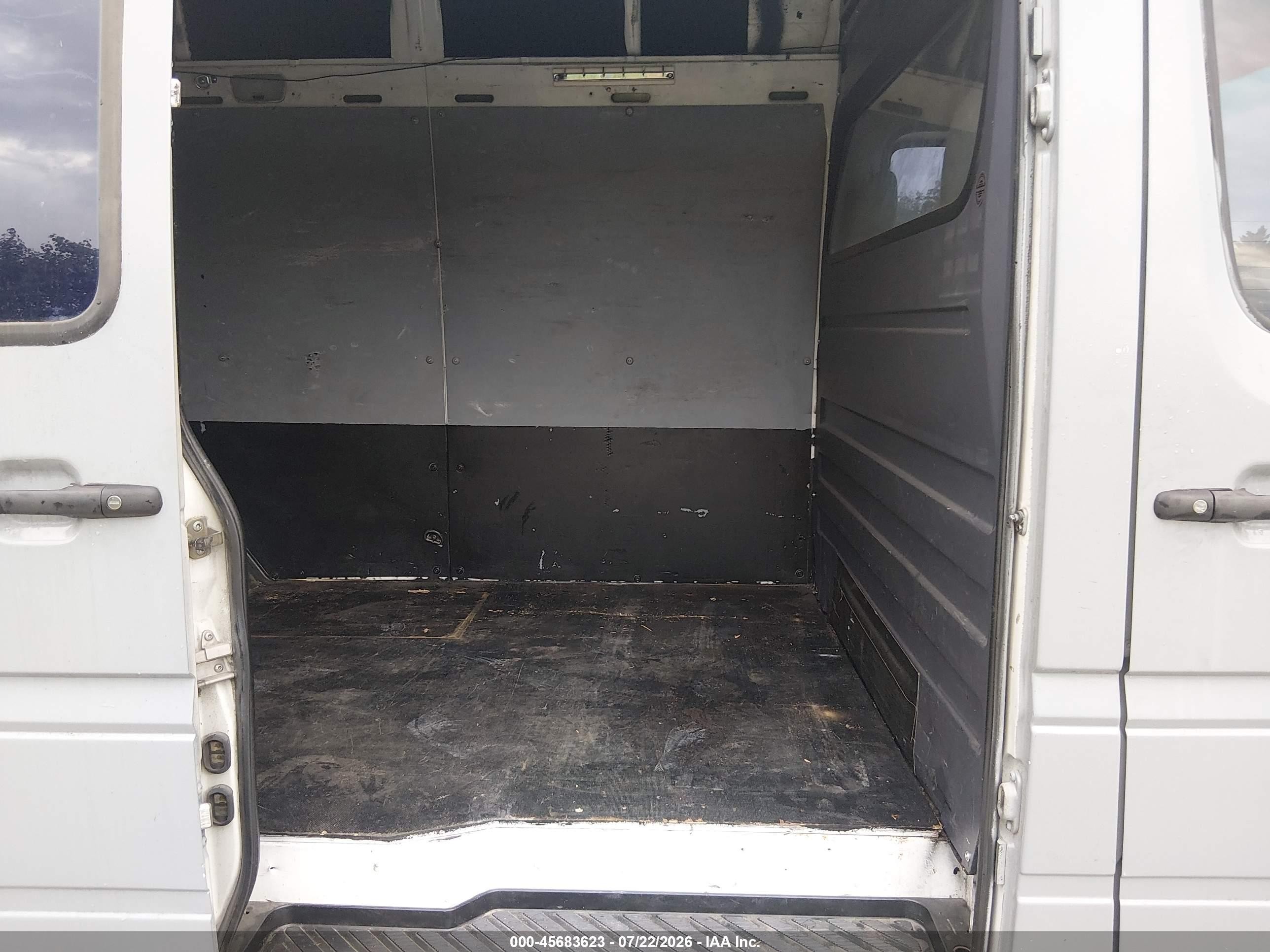 2004 Dodge Sprinter Van 2500 High Roof Gray vin: WD2PD644045685353