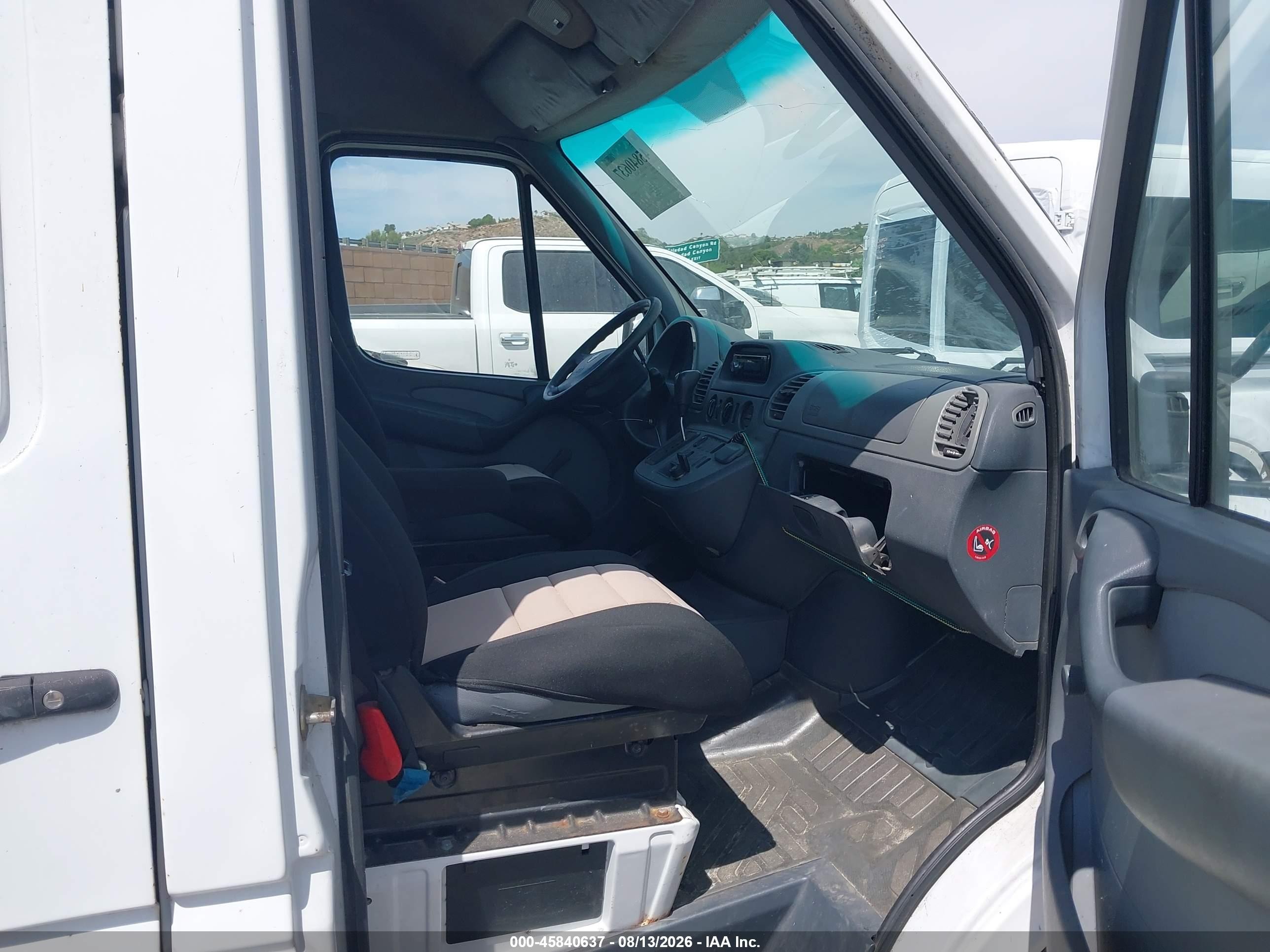 2004 Dodge Sprinter Van 2500 White vin: WD2PD644445655112