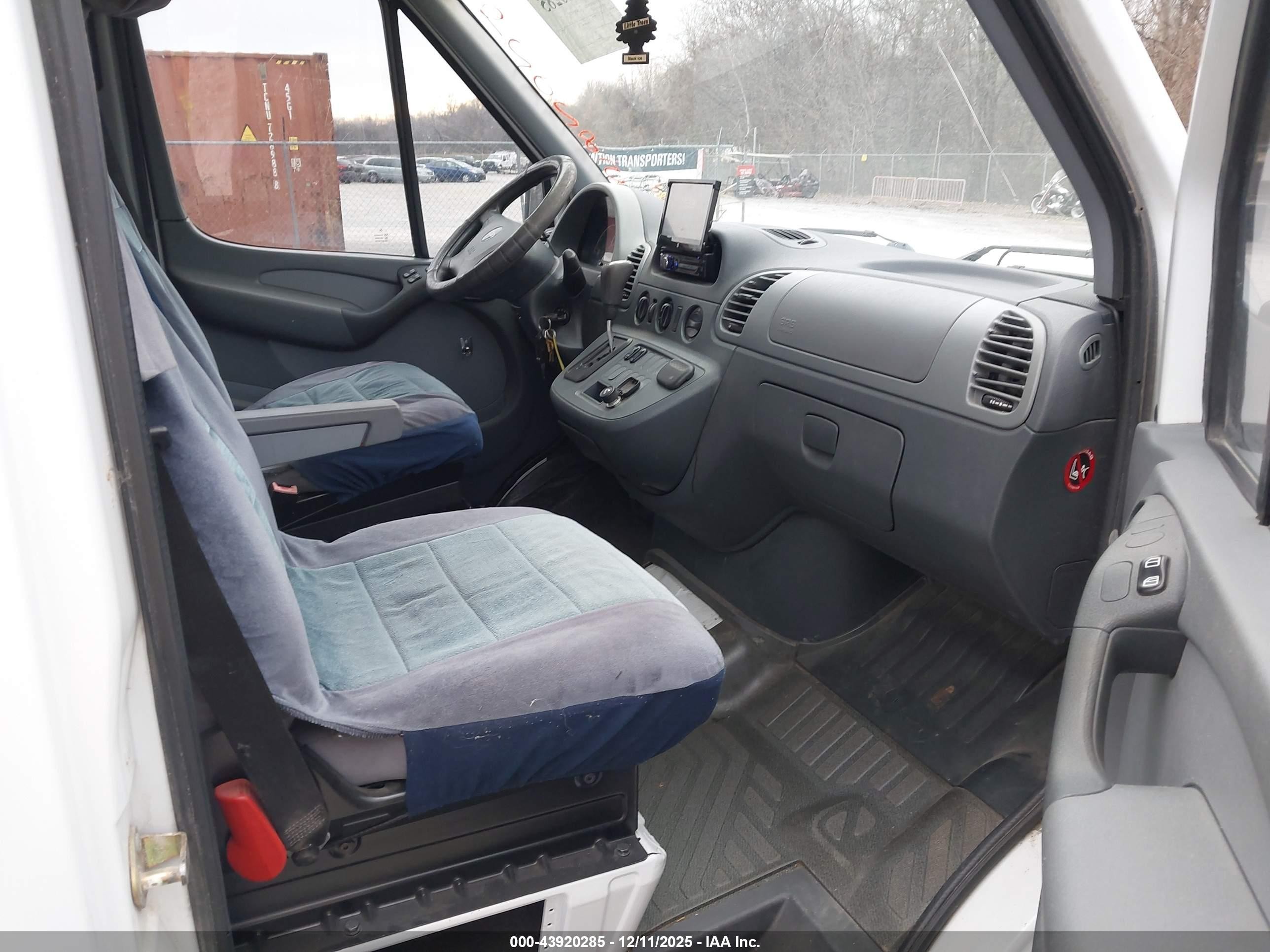 2002 Freightliner Sprinter 2500 White vin: WD2YD341525331513