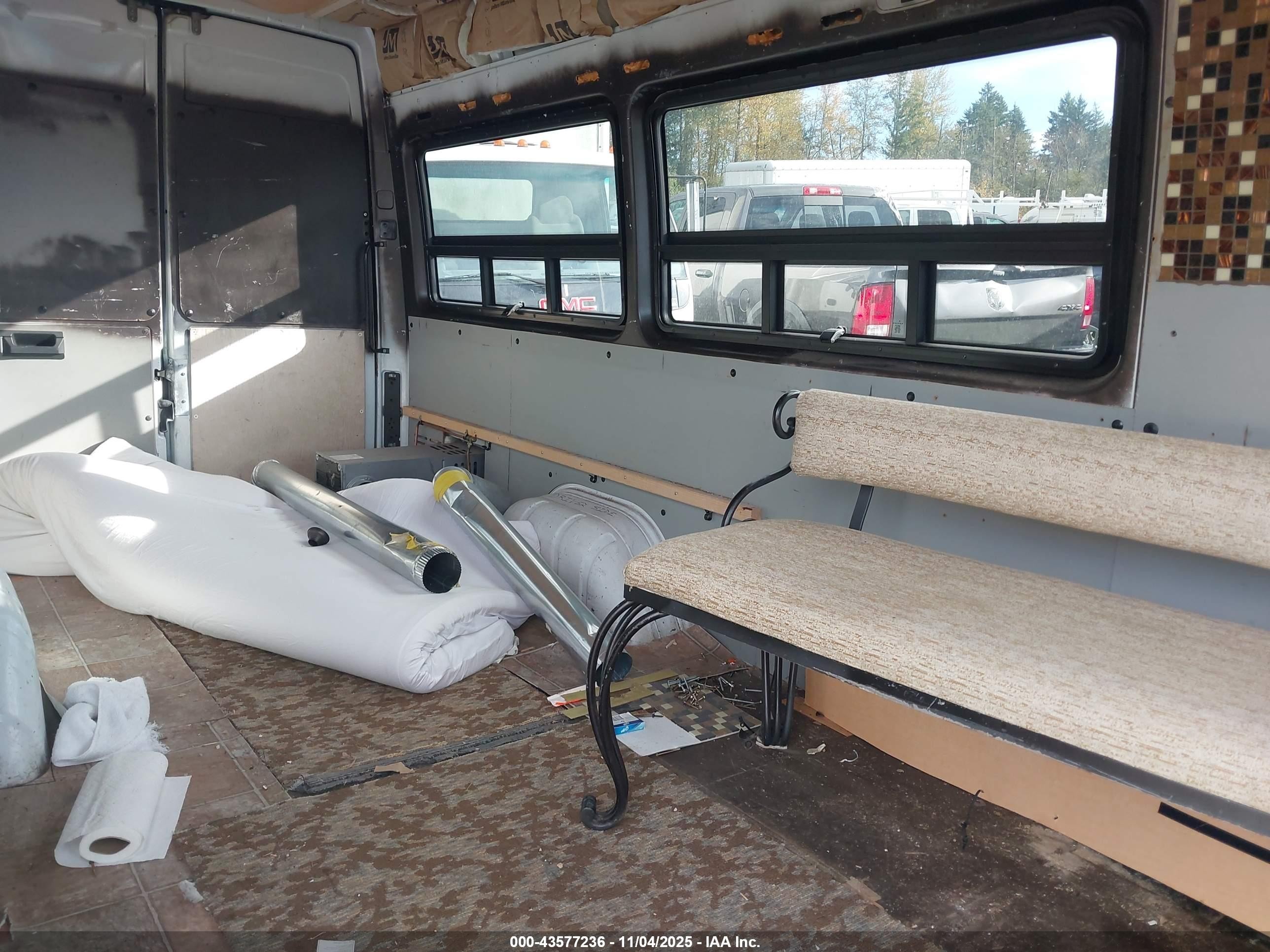 2002 Freightliner Sprinter 2500 White vin: WD2YD341525342284