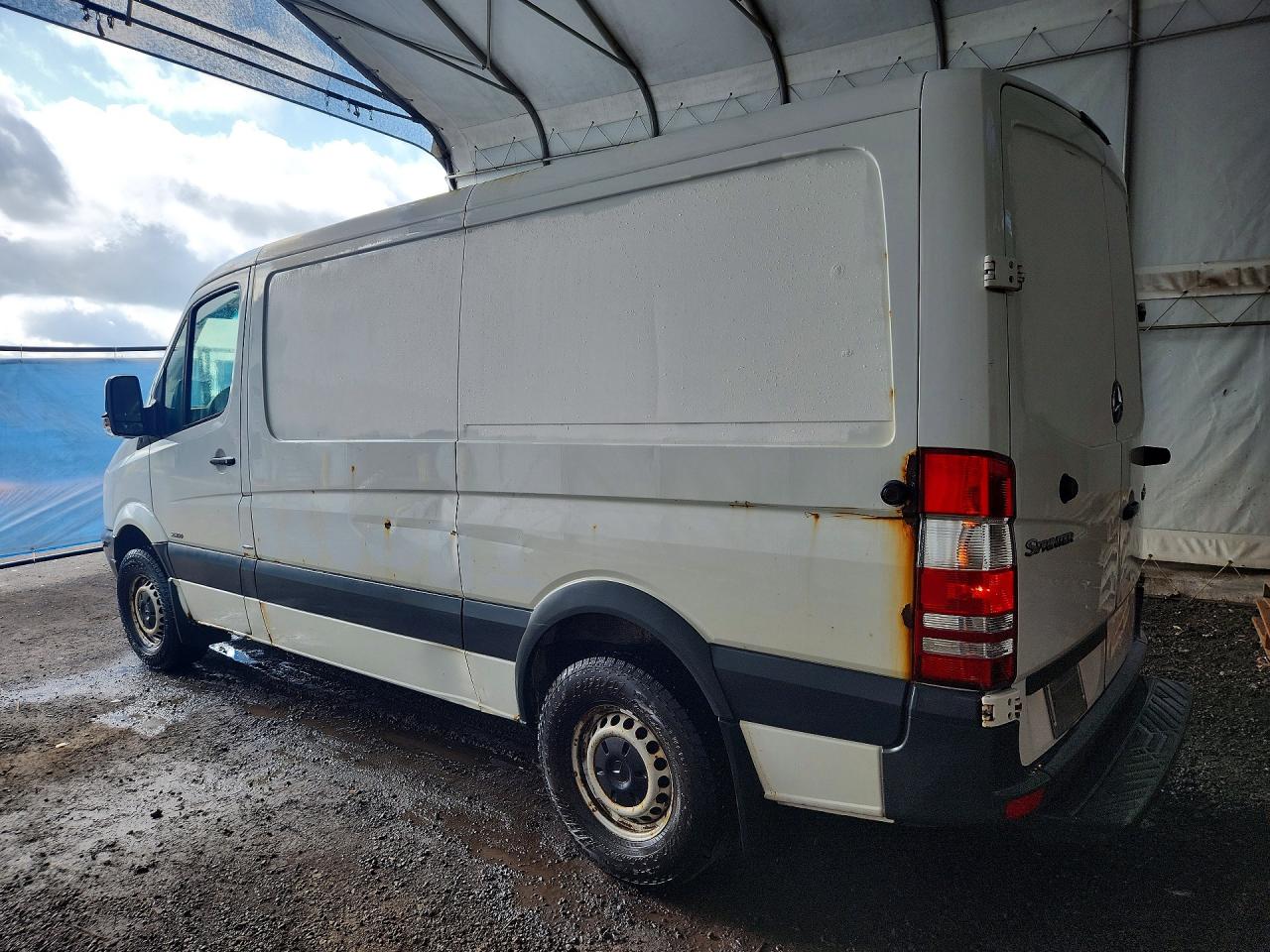 2013 Mercedes-benz Sprinter 2500 White vin: WD3BE7CC2D5734795