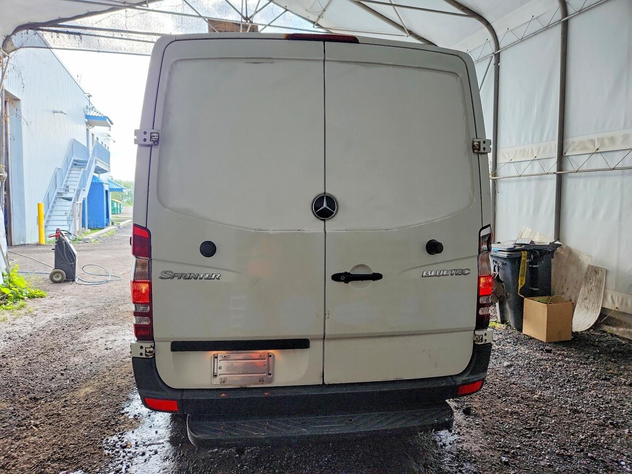 2013 Mercedes-benz Sprinter 2500 White vin: WD3BE7CC2D5734795