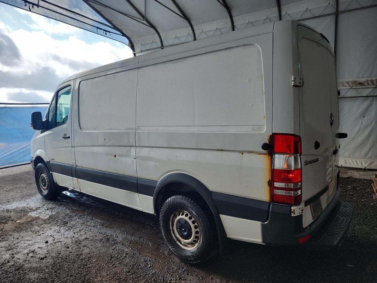 2013 Mercedes-benz Sprinter 2500 White vin: WD3BE7CC2D5734795 Damage: Left Side Panel, Rust, > 12 Inches