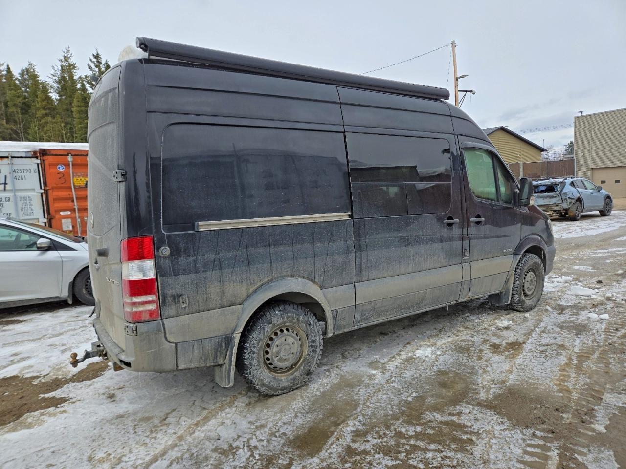 2016 Mercedes-benz Sprinter 2500 Черный vin: WD3BE7DD7GP299093